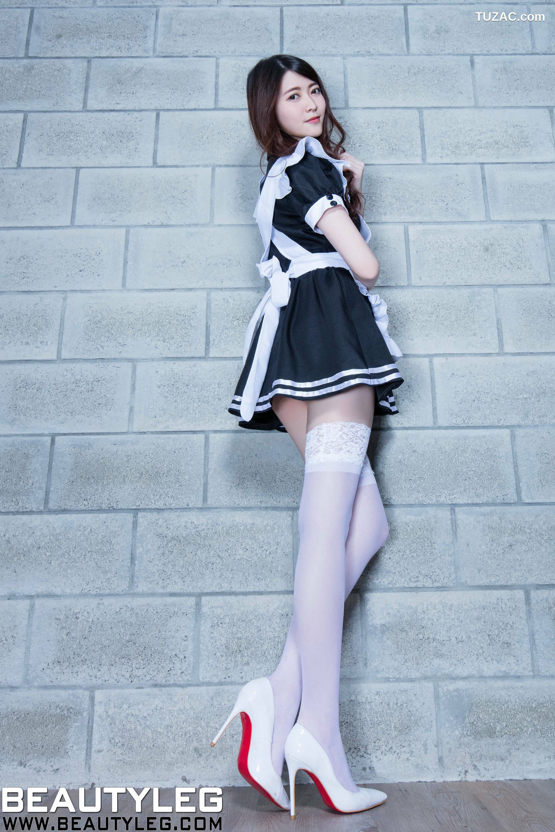 Beautyleg_腿模黄品瑄Brindy《黑丝旗袍+套裙+女仆》 No.1543 美腿写真集[66P]
