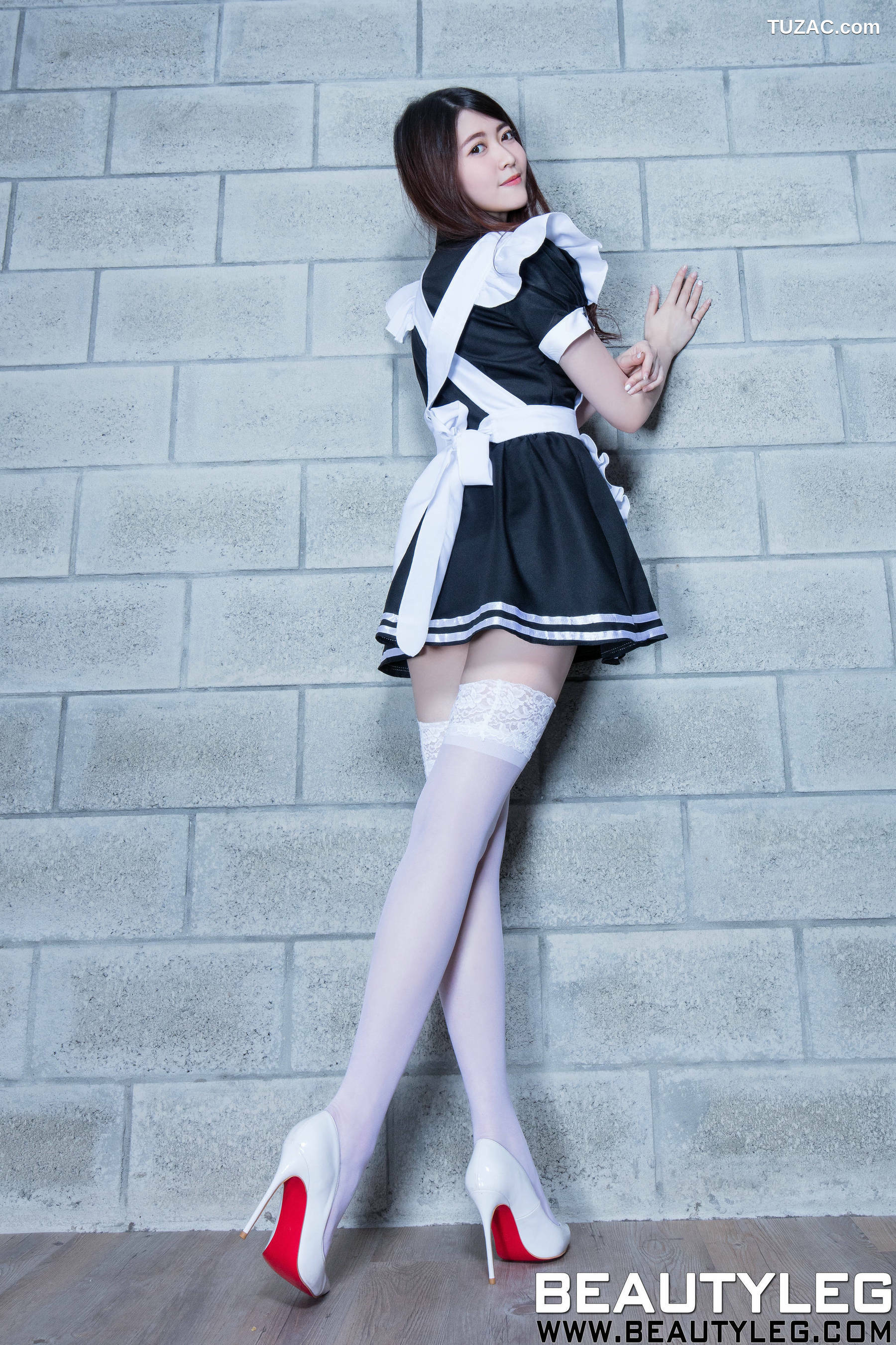 Beautyleg_腿模黄品瑄Brindy《黑丝旗袍+套裙+女仆》 No.1543 美腿写真集[66P]