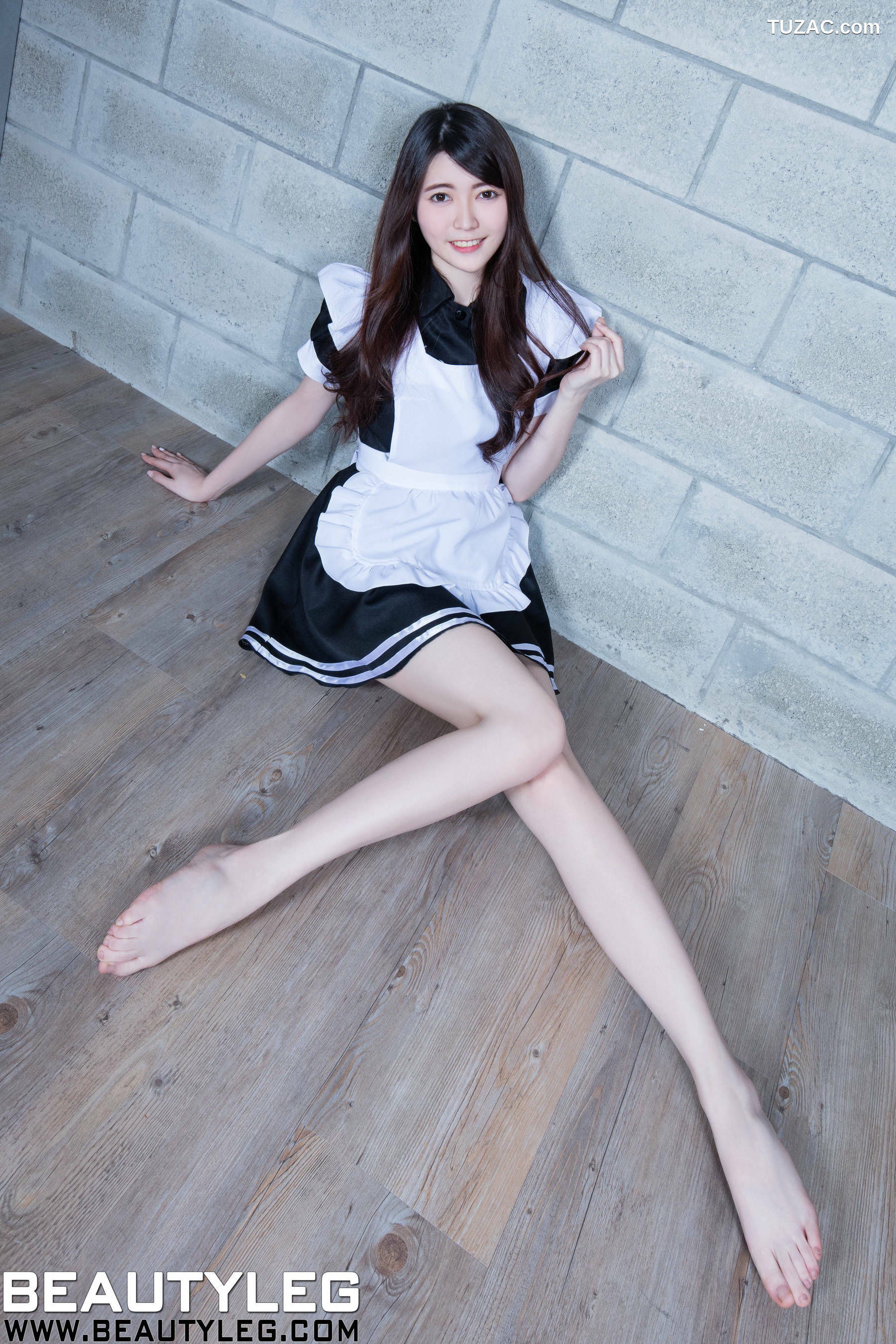 Beautyleg_腿模黄品瑄Brindy《黑丝旗袍+套裙+女仆》 No.1543 美腿写真集[66P]