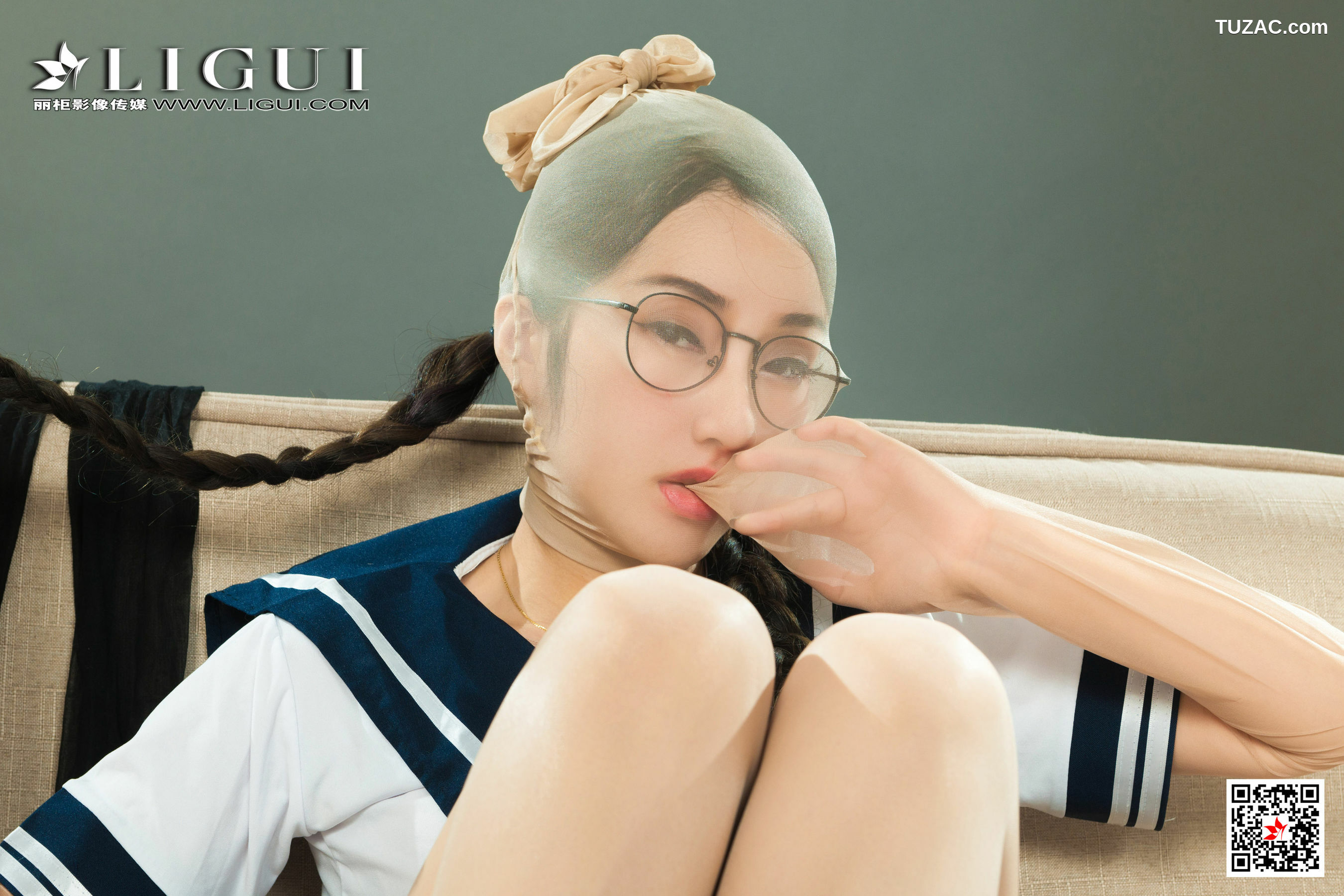 丽柜_ 2021.01.20 汐汐 丝足美腿套图[64P]