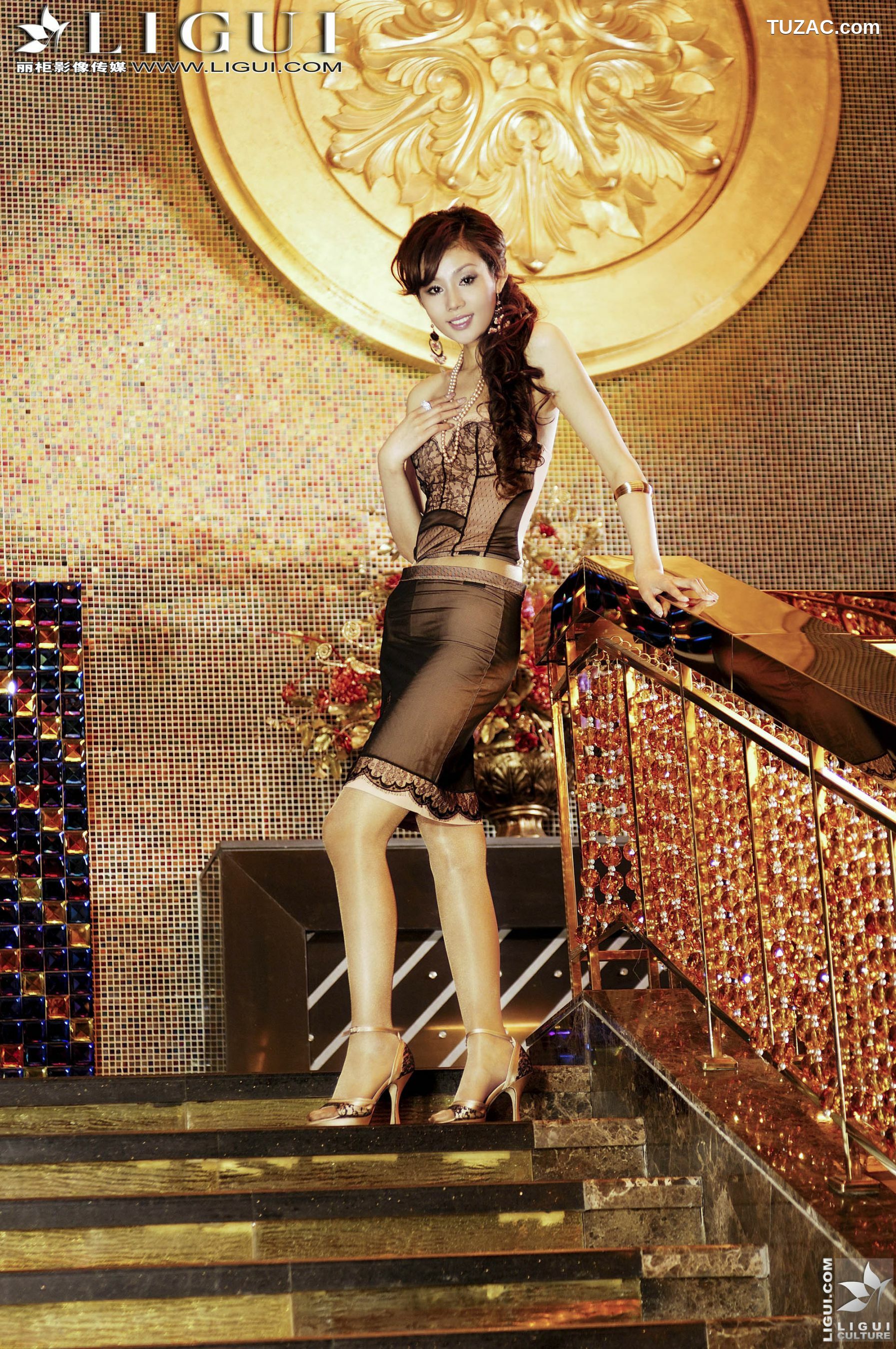 丽柜_ Model 姚金金 美腿丝足写真图片[40P]