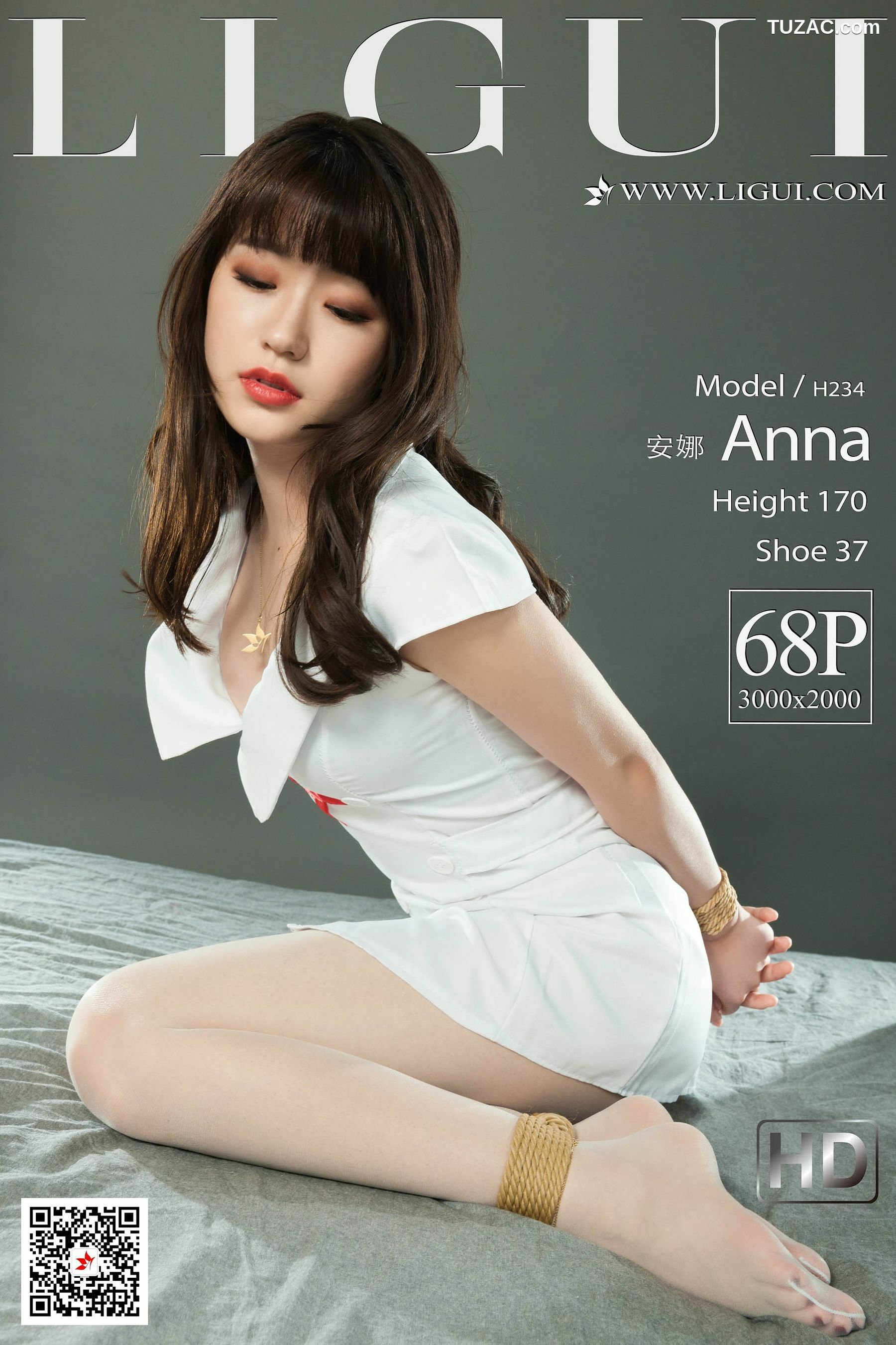 丽柜_ Model 安娜 《绳艺捆绑》 写真集[69P]