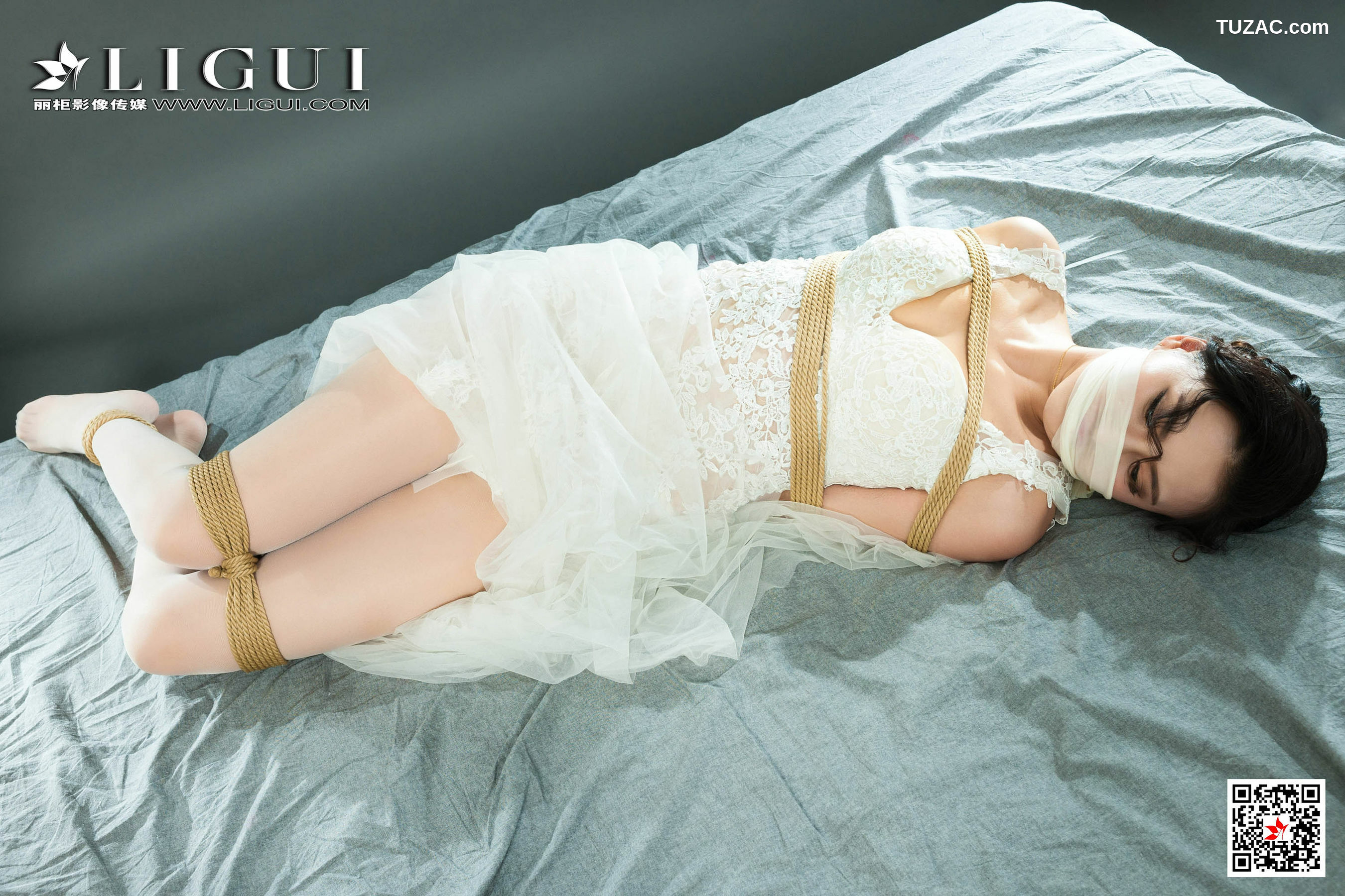 丽柜_ Model 安安 《婚纱美束》 写真集[61P]