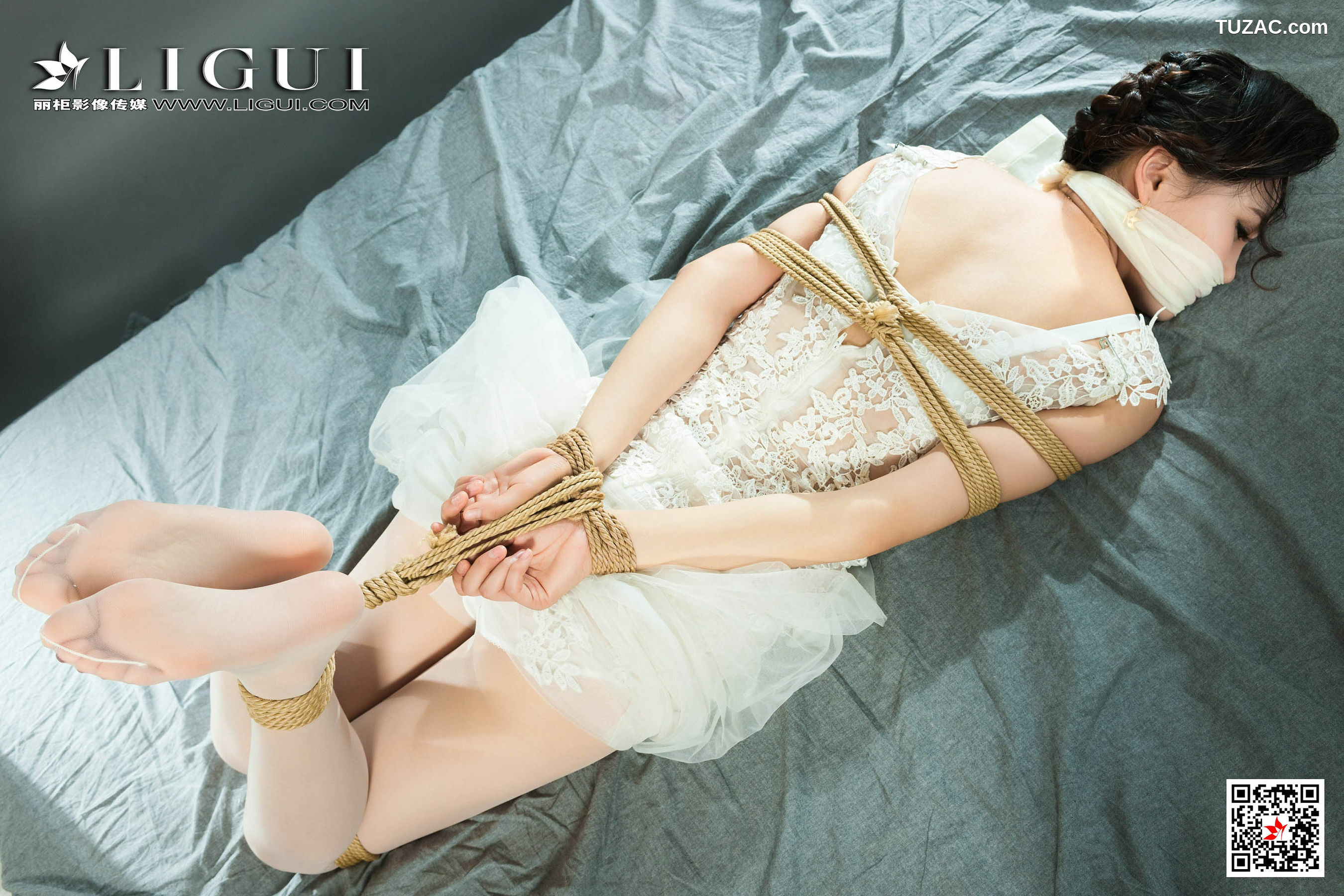 丽柜_ Model 安安 《婚纱美束》 写真集[61P]