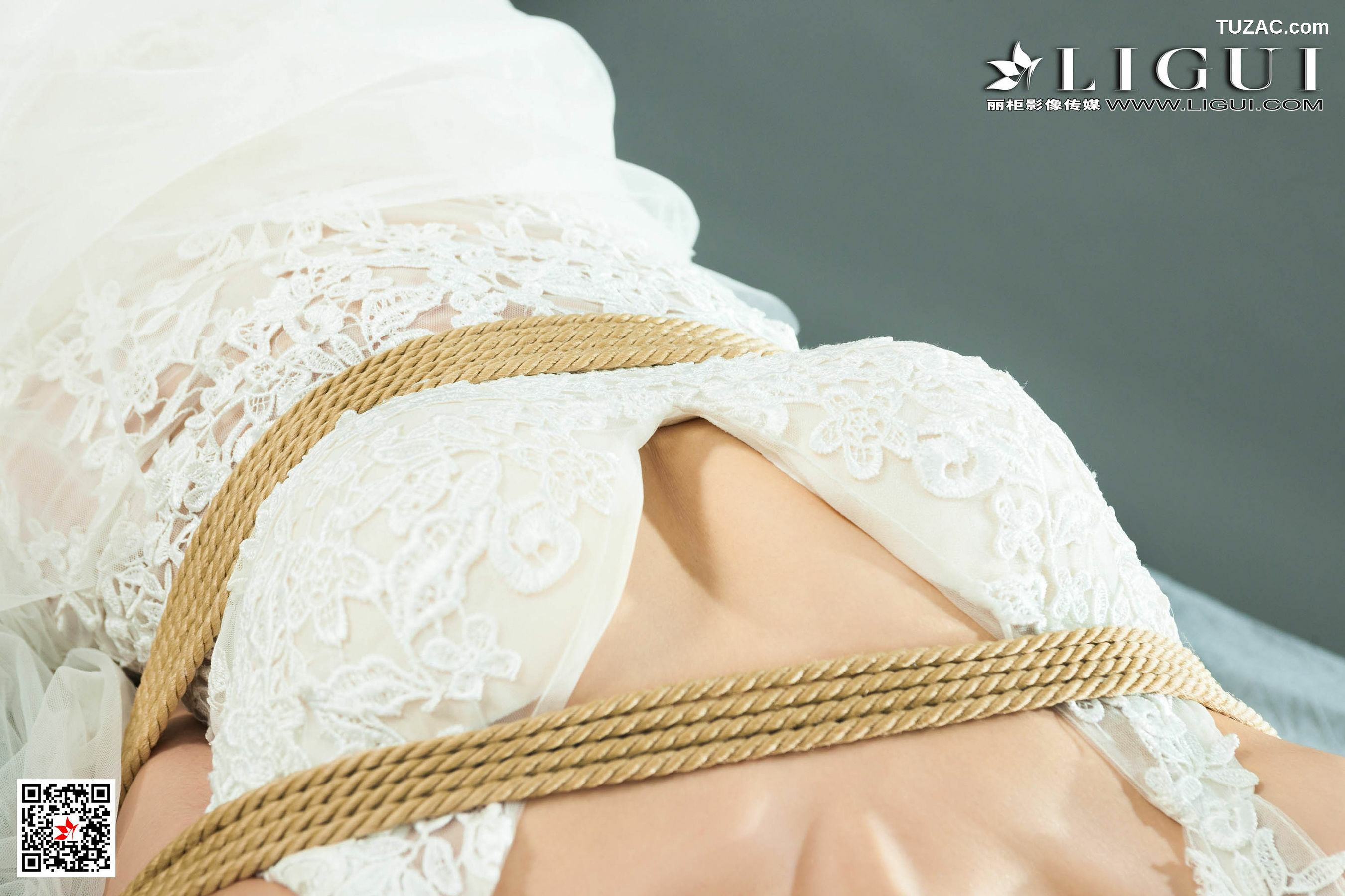 丽柜_ Model 安安 《婚纱美束》 写真集[61P]