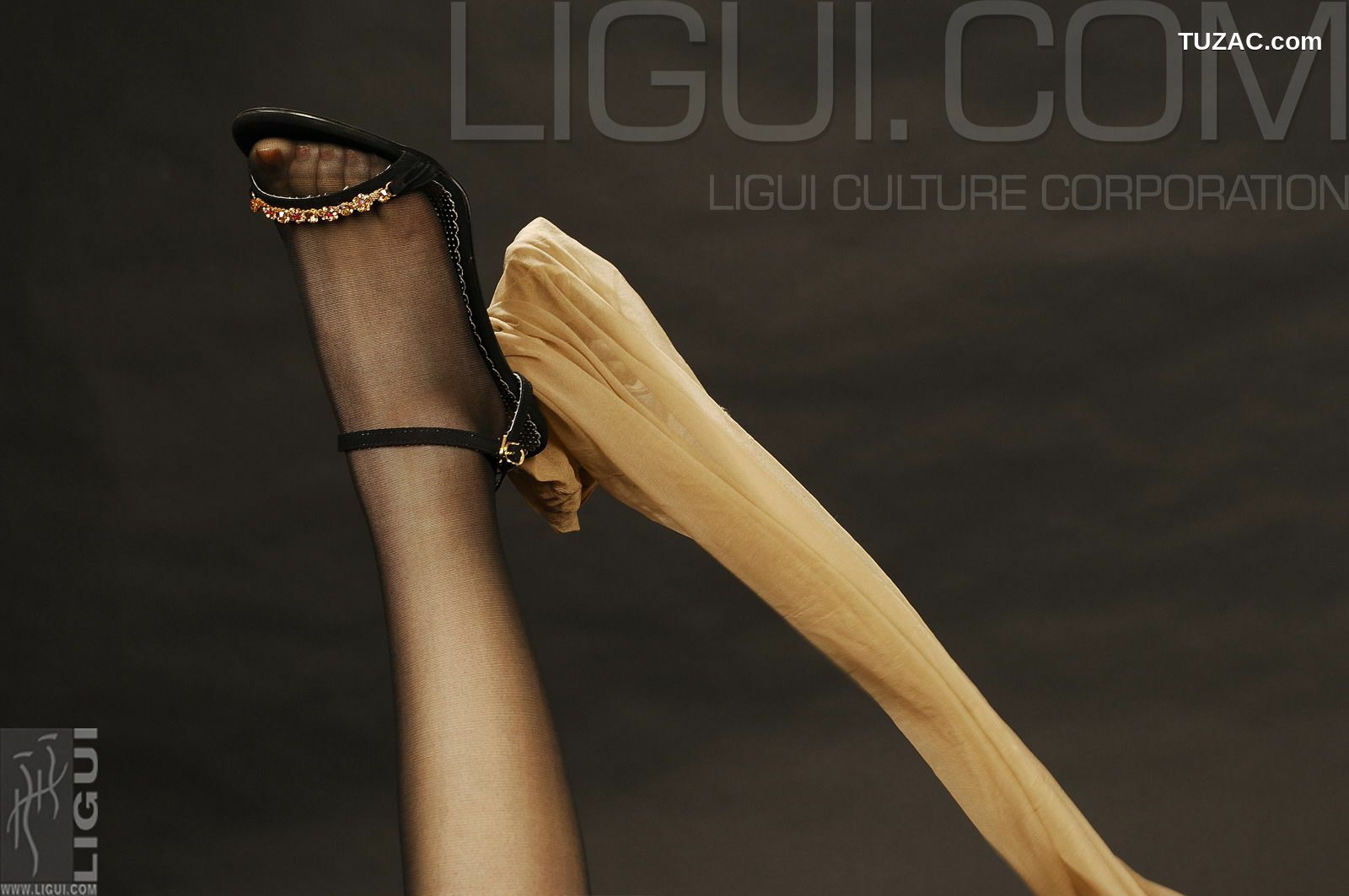 丽柜_ Model 小璐璐《飄動的丝襪》丝足写真图片[30P]