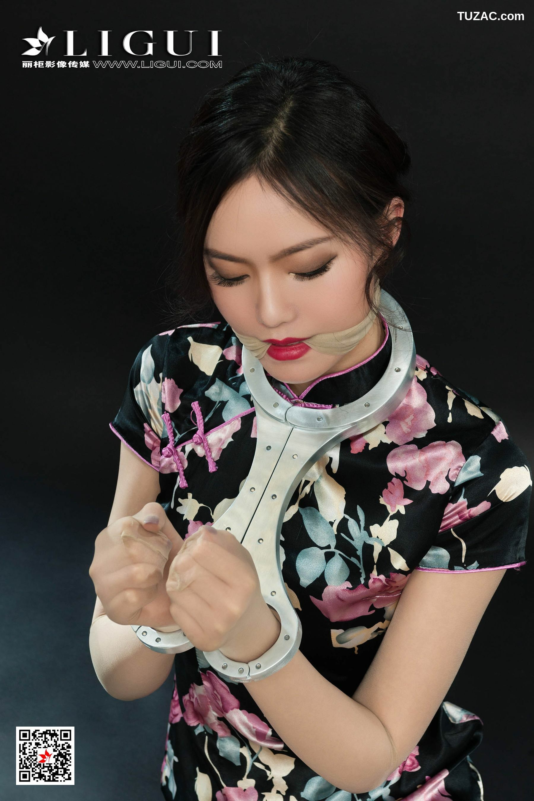 丽柜_ Model 敏儿 《旗袍丝足美束》 写真集[64P]