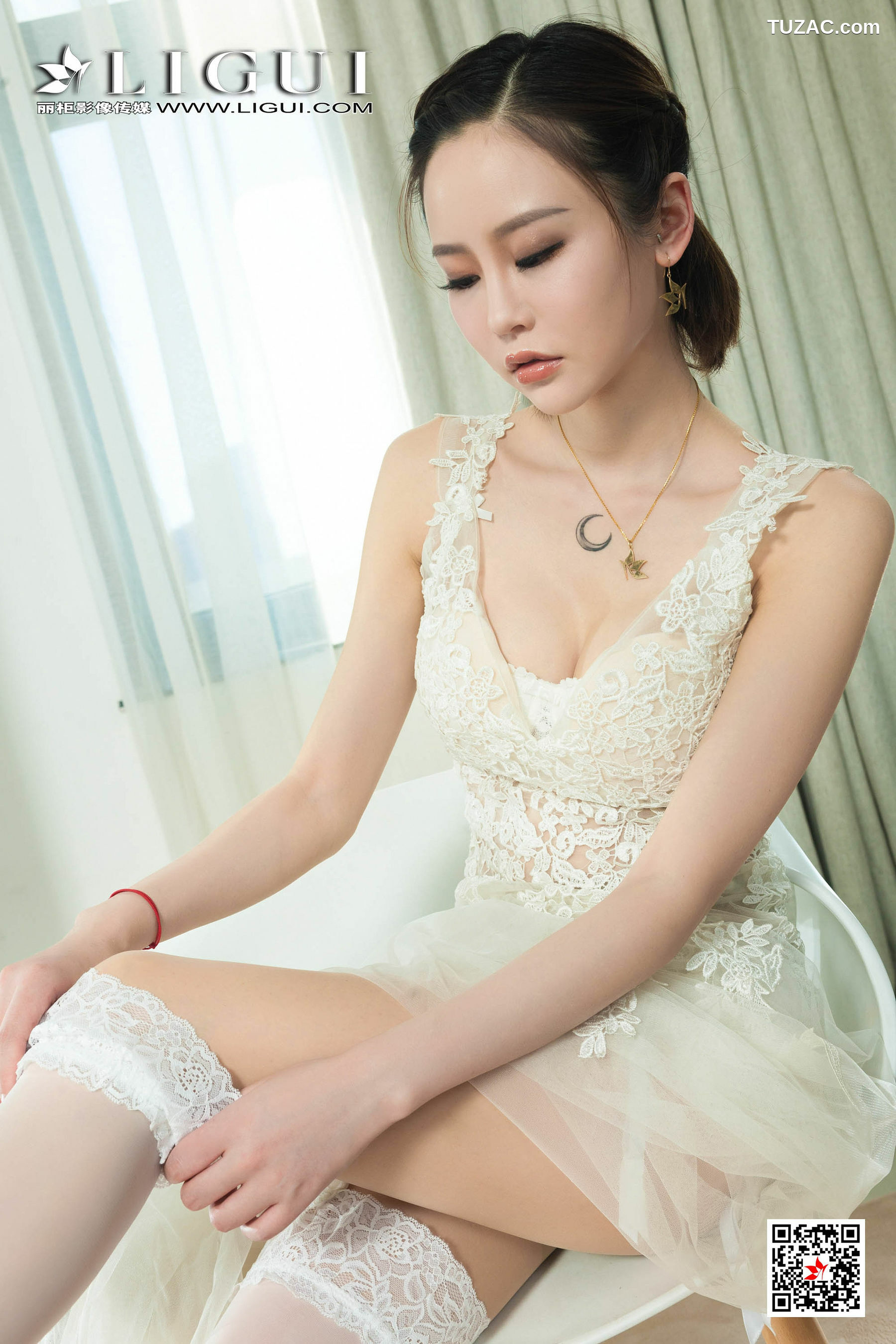 丽柜_ Model 洋洋 《婚纱美束》 写真集[72P]