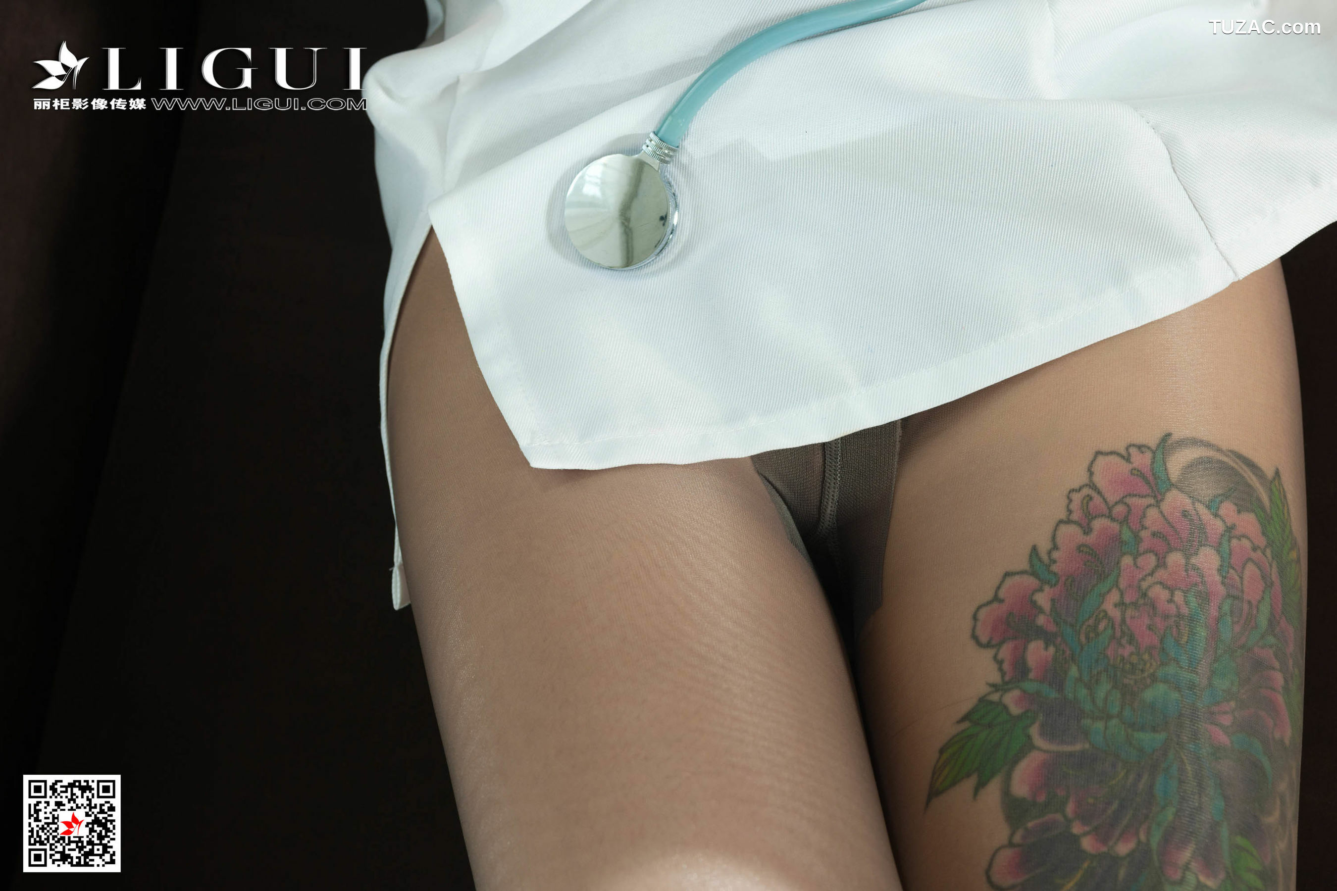 丽柜_ Model 甜甜 - 情趣黑丝护士 [67P]
