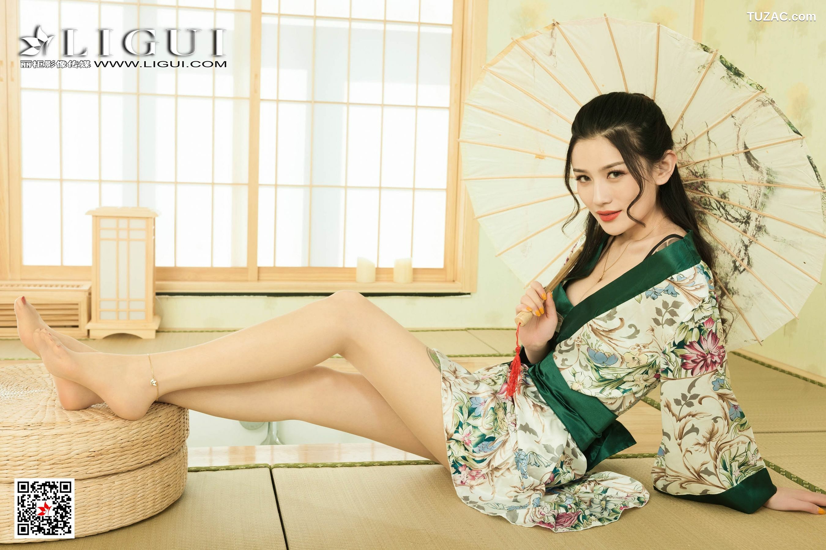 丽柜_ Model 甜甜 《和服睡衣》 写真集[87P]