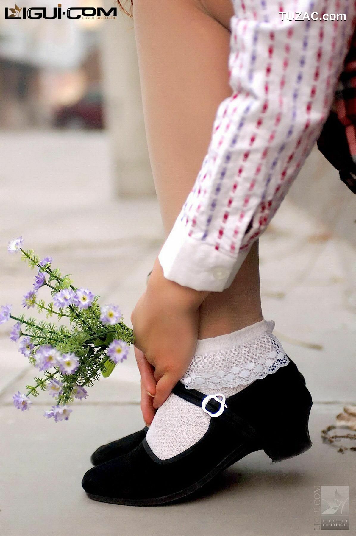 丽柜_ Model 英子《初恋布鞋女孩》丝足写真图片[70P]