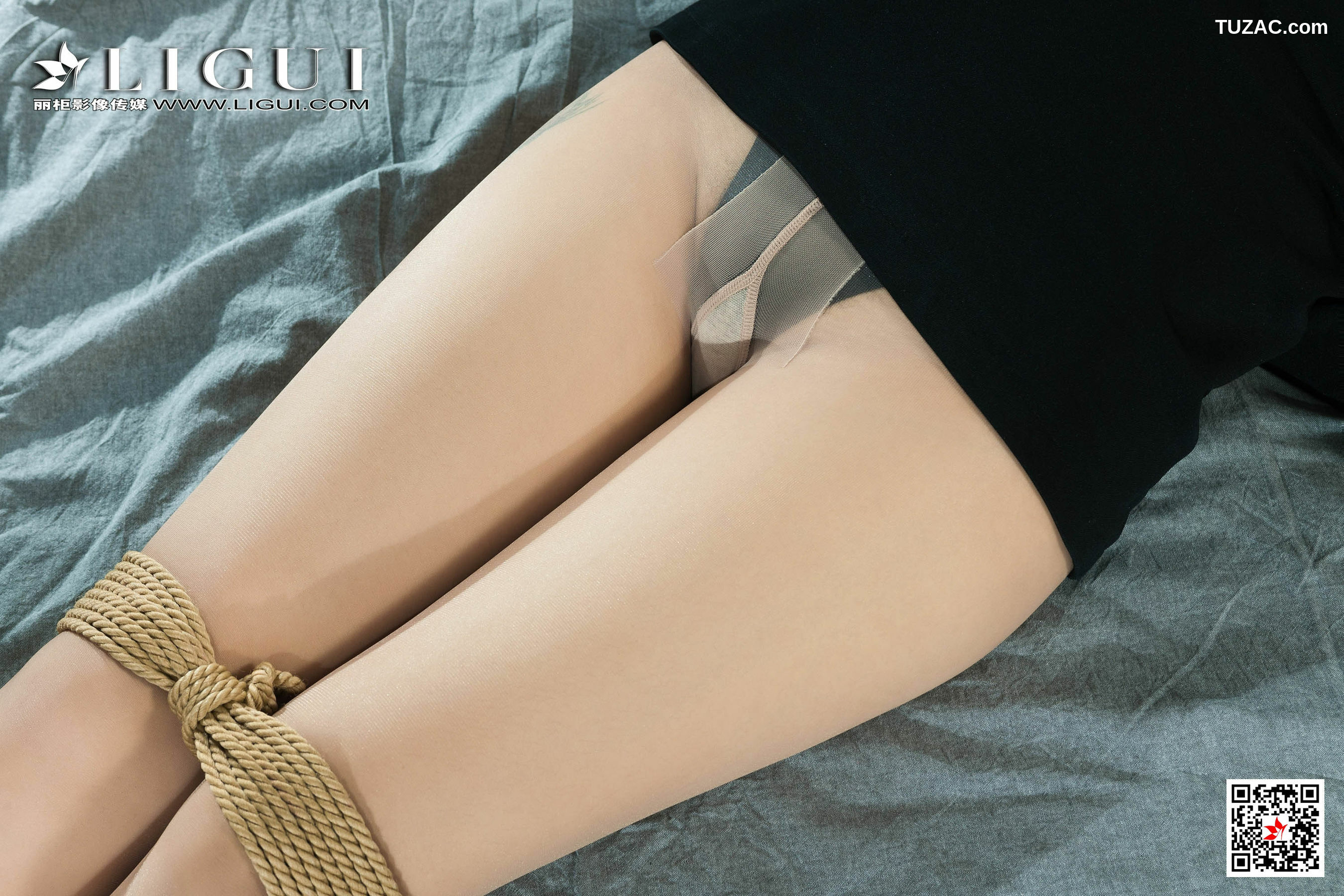 丽柜_ 文芮 《肉丝袜人体》 写真集[61P]