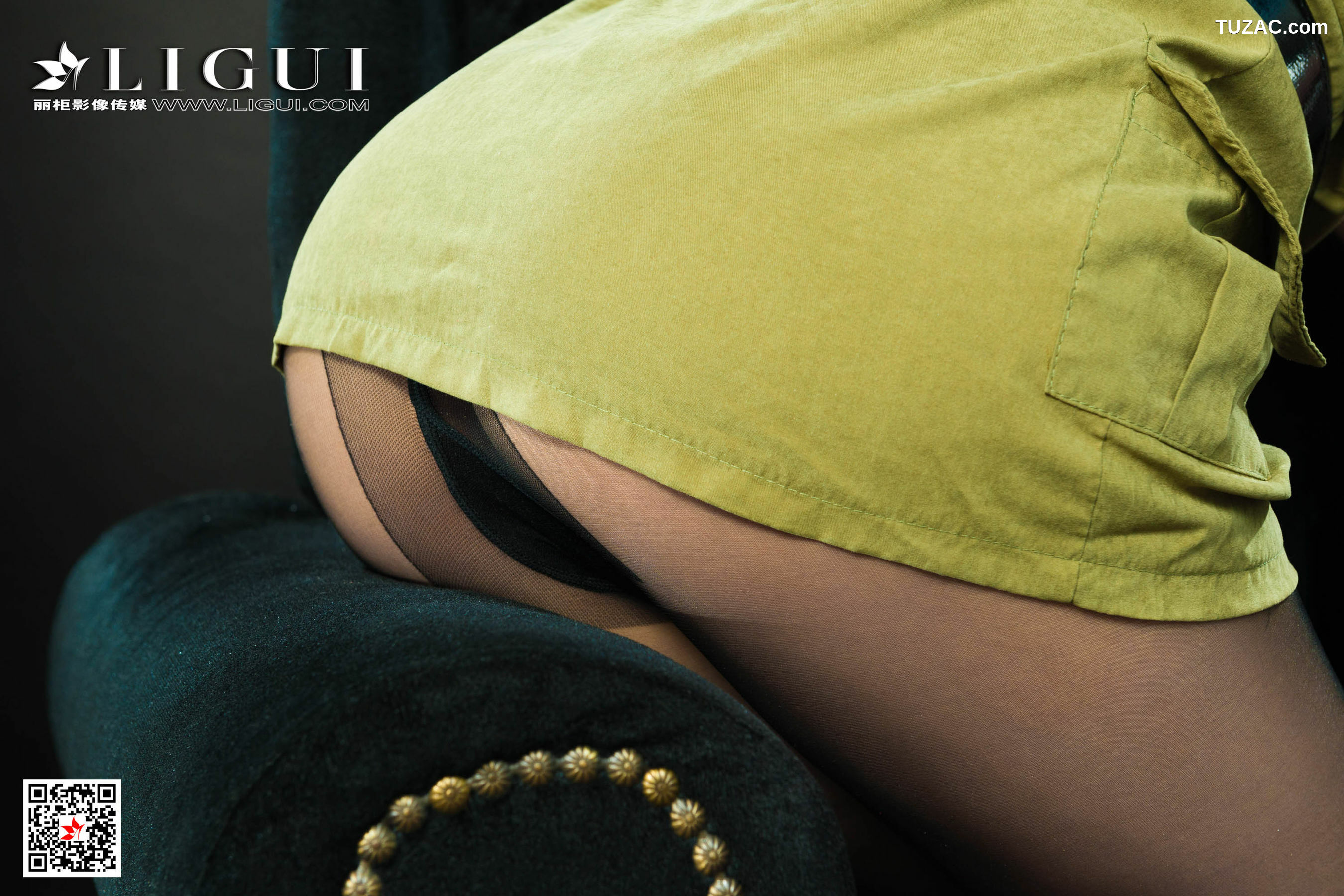 丽柜_ 网络丽人 Model 文芮 - 黑丝女警丝足诱惑[40P]