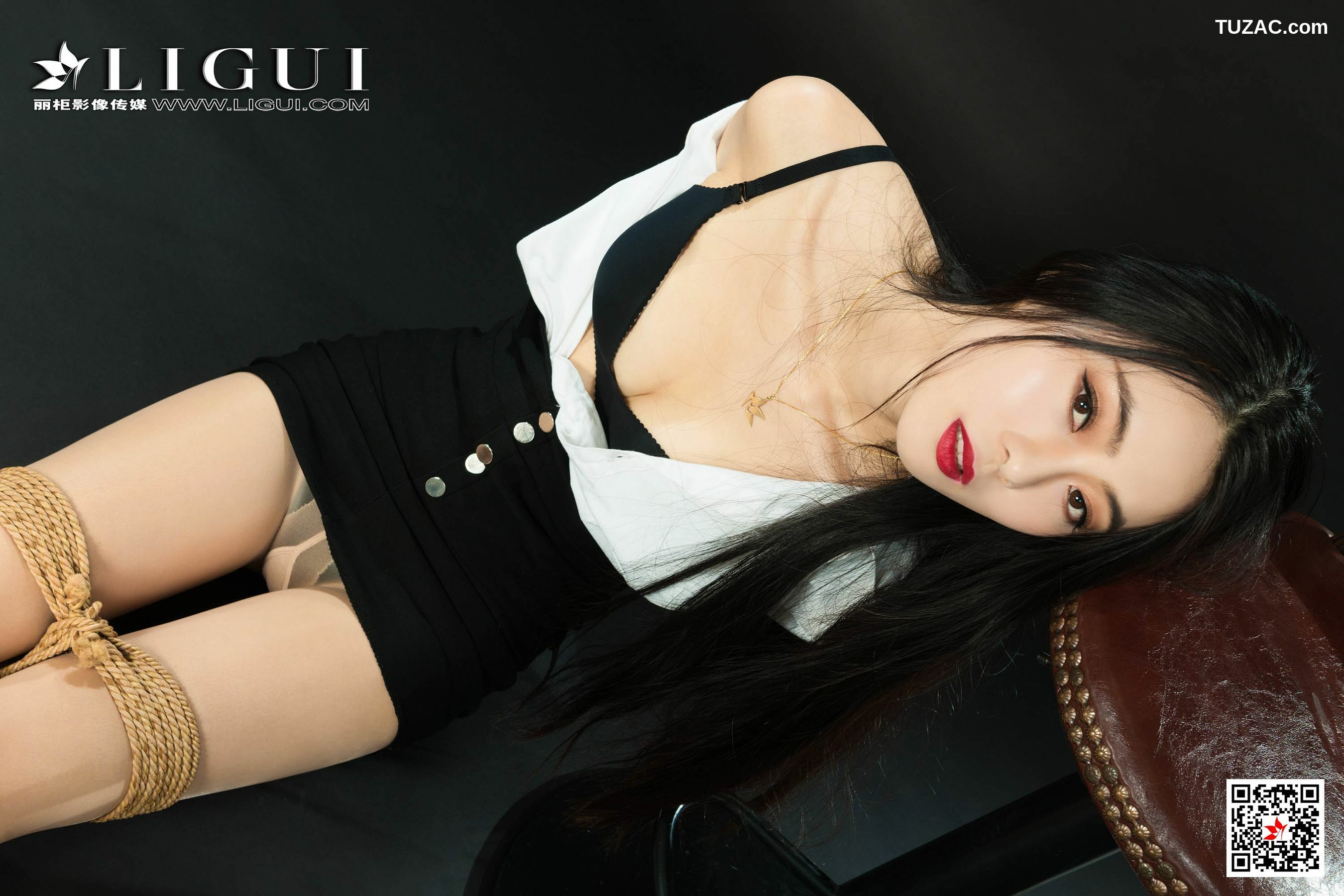 丽柜_ 网络丽人 Model 白雪 - 肉丝捆绑绳艺[71P]