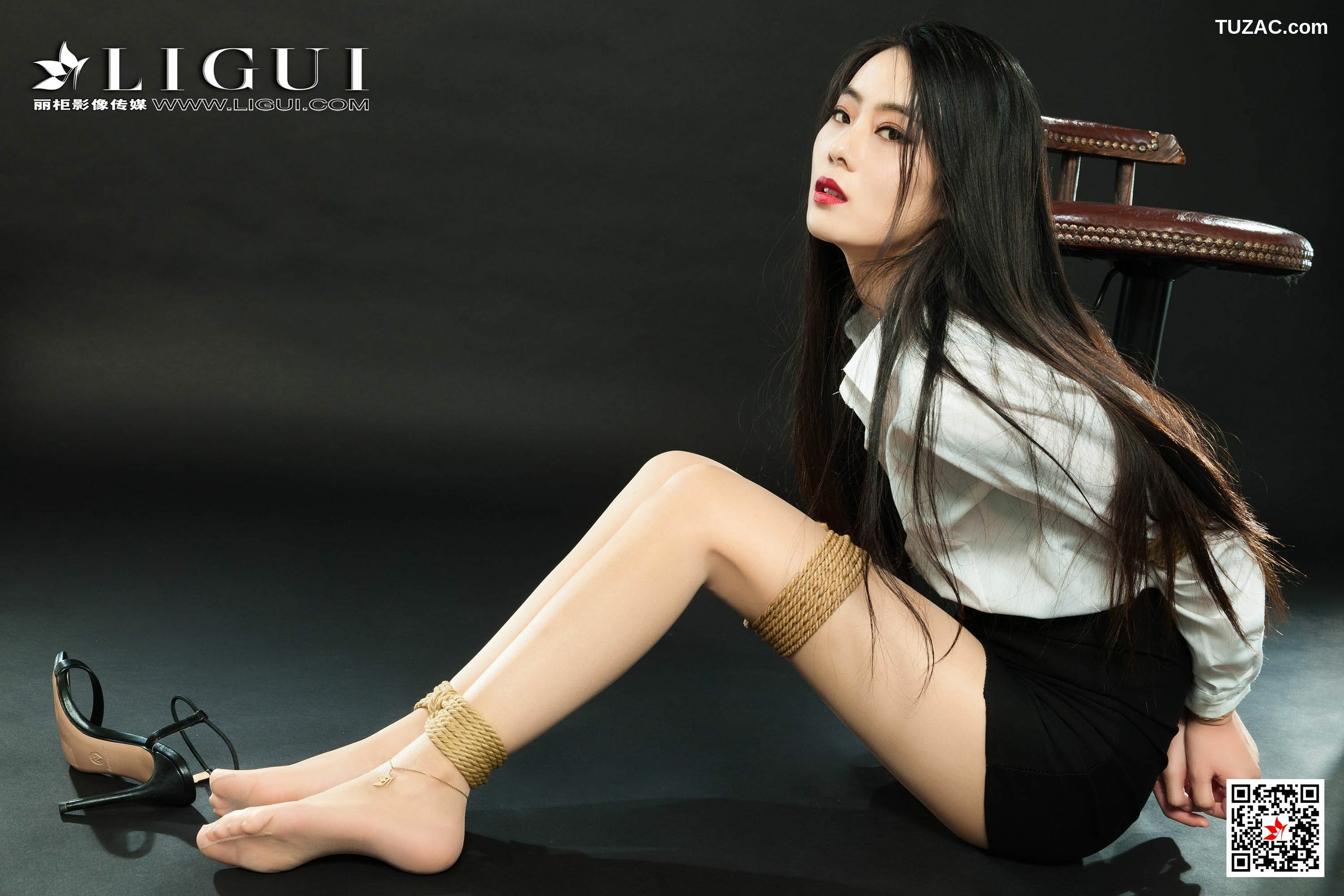 丽柜_ 网络丽人 Model 白雪 - 肉丝捆绑绳艺[71P]