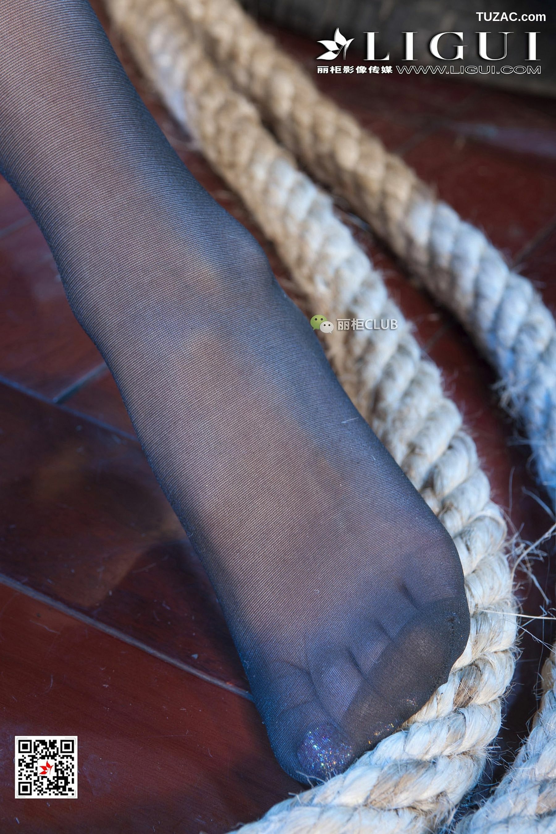 丽柜_Mode 袁颖芬《黑丝高跟绳艺》 写真集[78P]