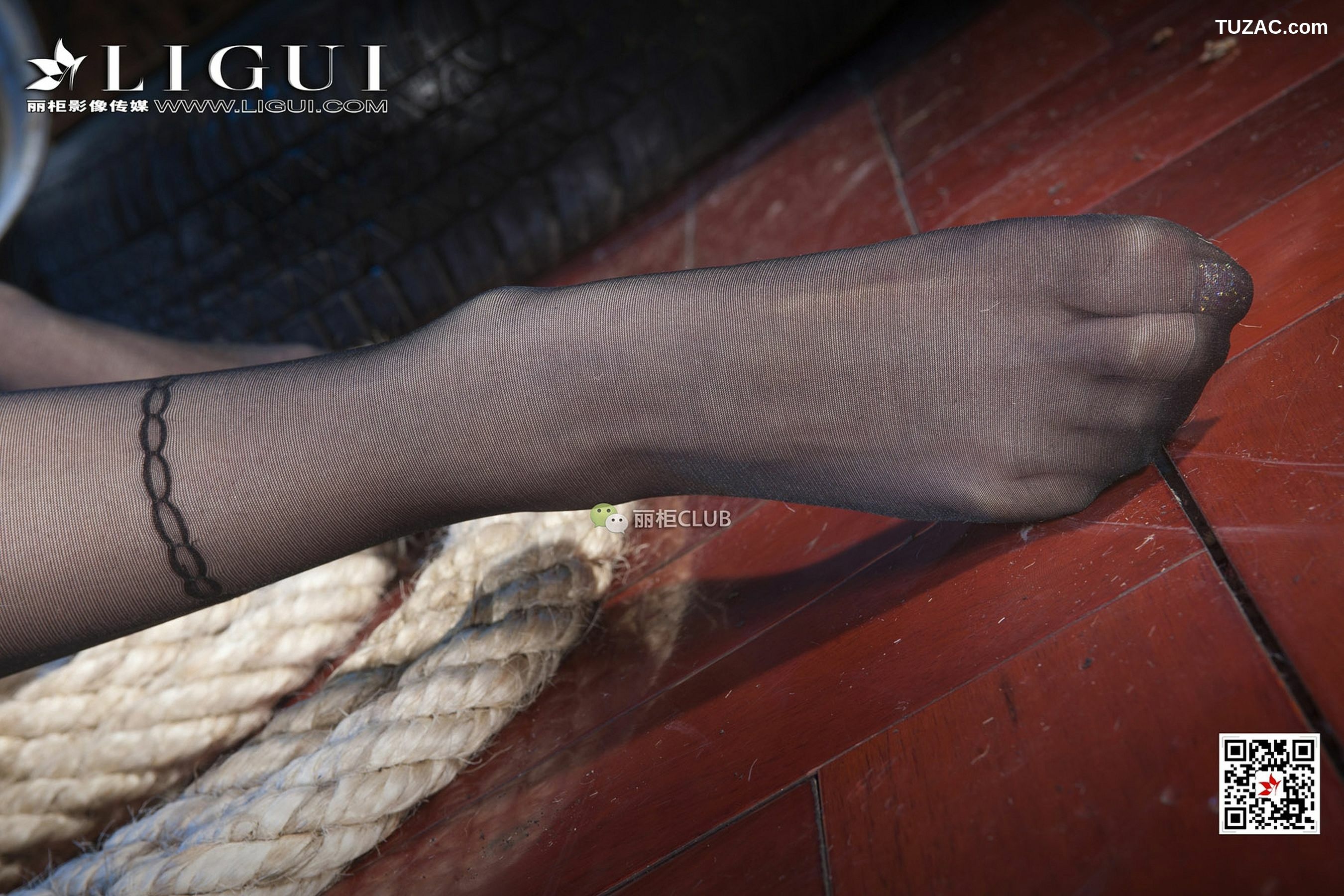 丽柜_Mode 袁颖芬《黑丝高跟绳艺》 写真集[78P]