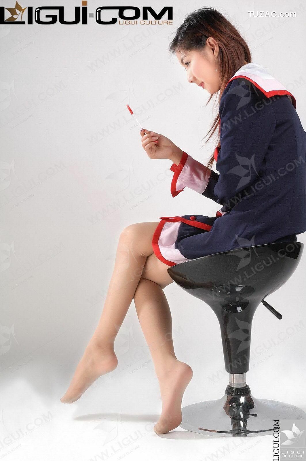 丽柜_Model 丝丝《学生年代的青春幻想》 丝足写真图片[80P]