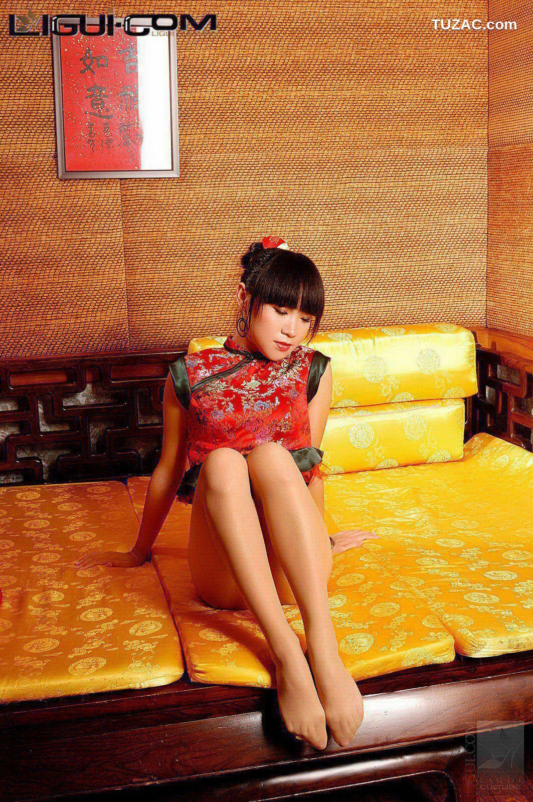 丽柜_Model 伊园《古典嬌娃》 丝足写真图片[36P]