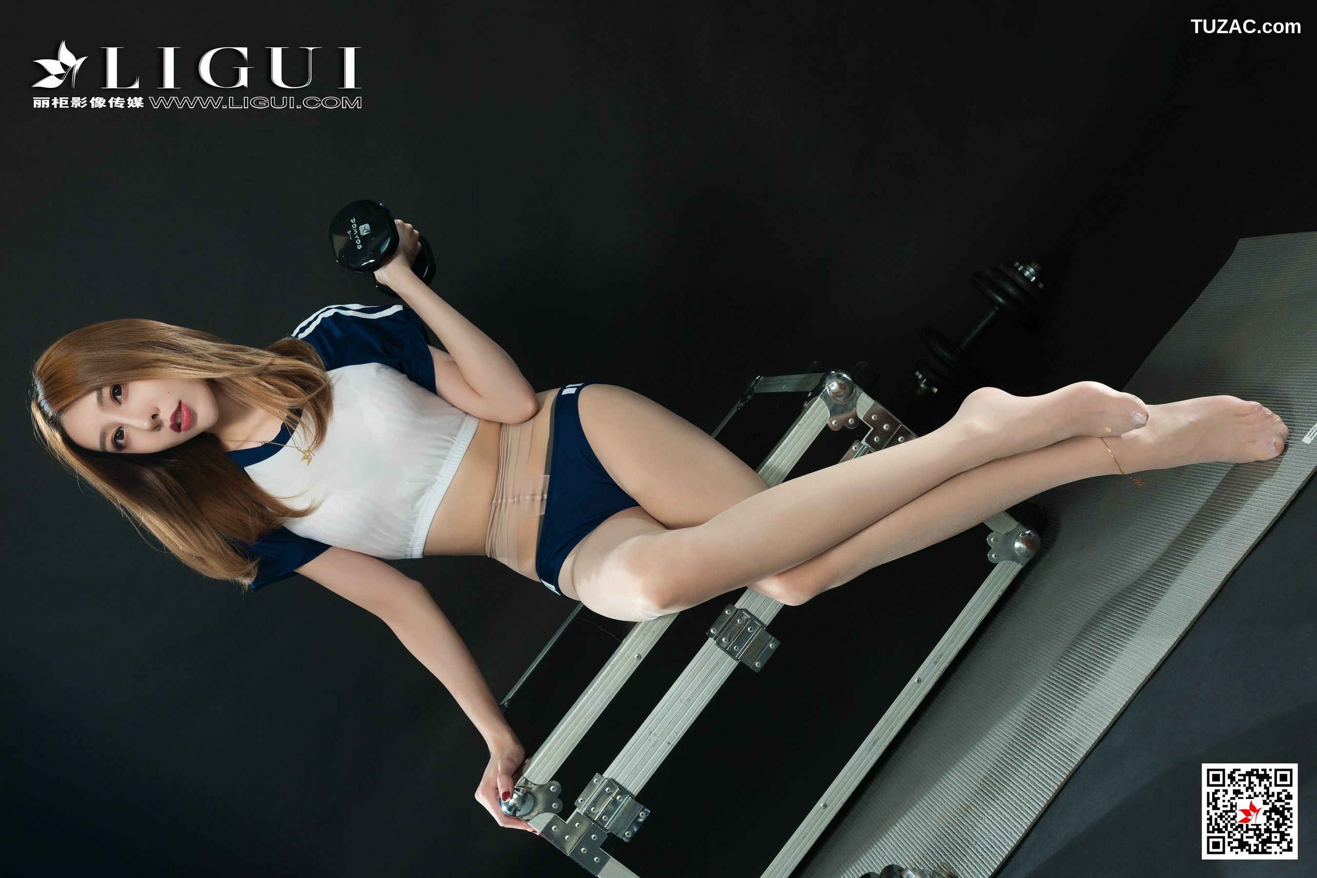 丽柜_Model 兔子《体操服健身少女》 网络丽人 写真集[67P]
