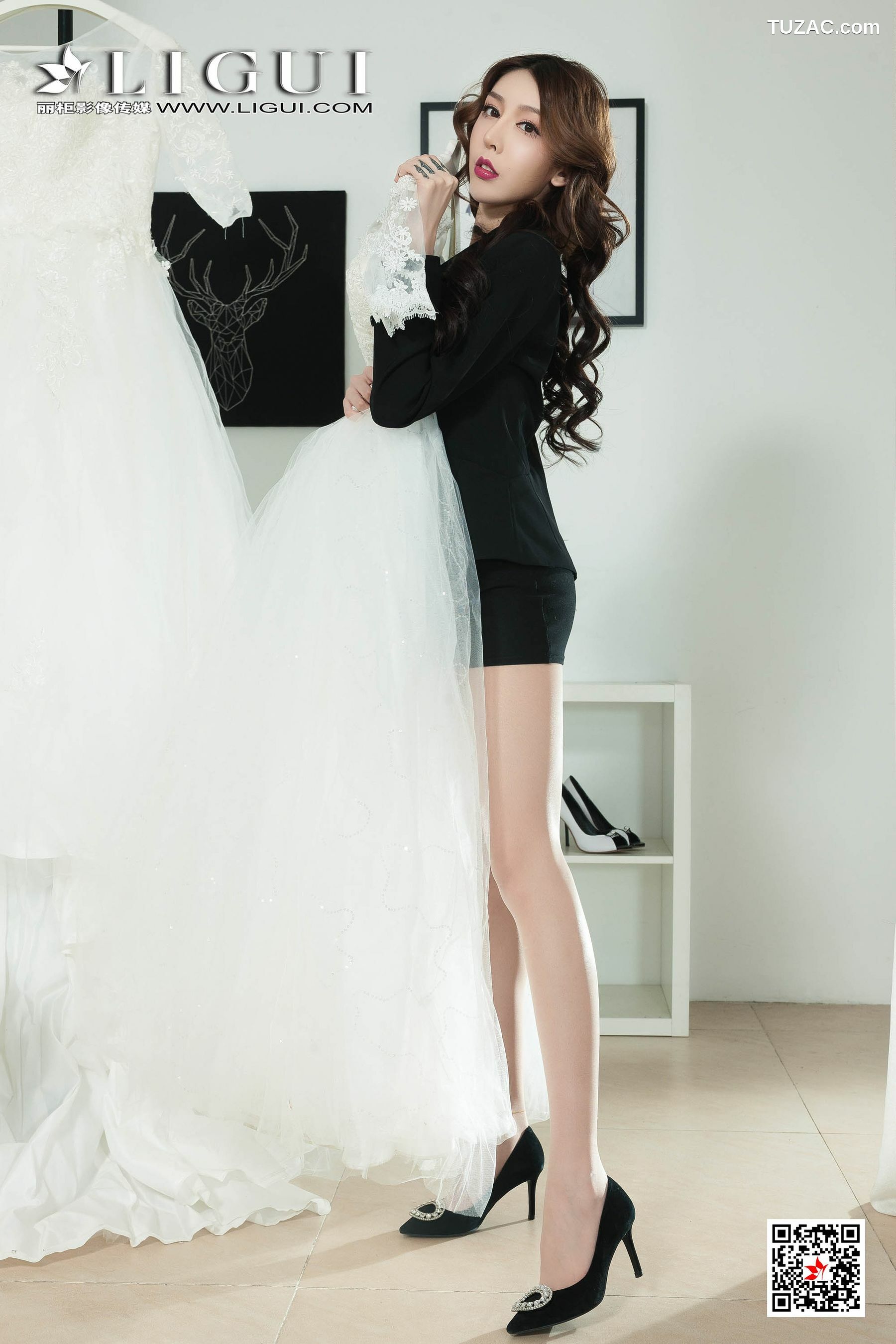 丽柜_Model 兔子《肉丝袜诱惑》 网络丽人 写真集[120P]