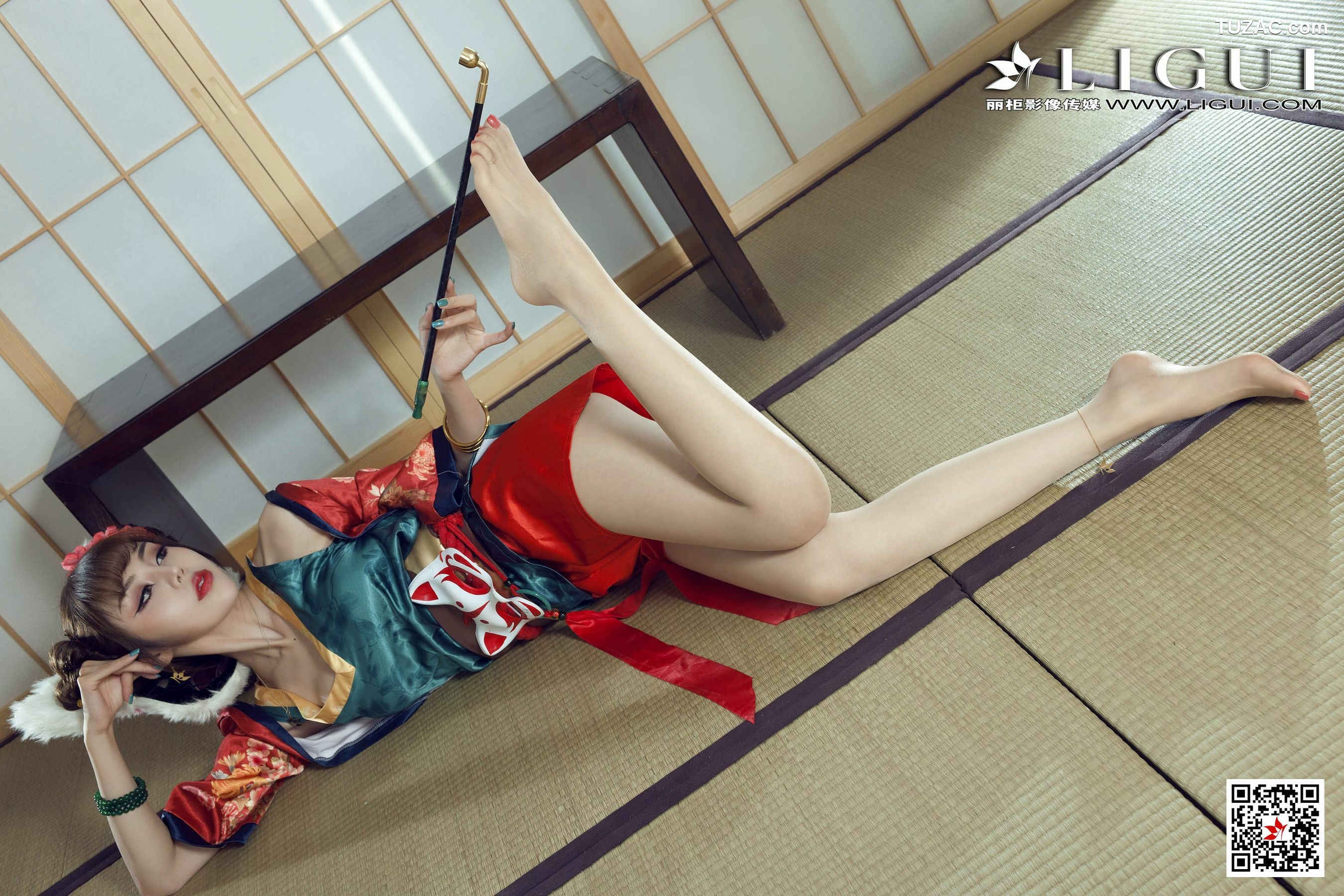 丽柜_Model 凉儿《古典玉足》 写真集[56P]