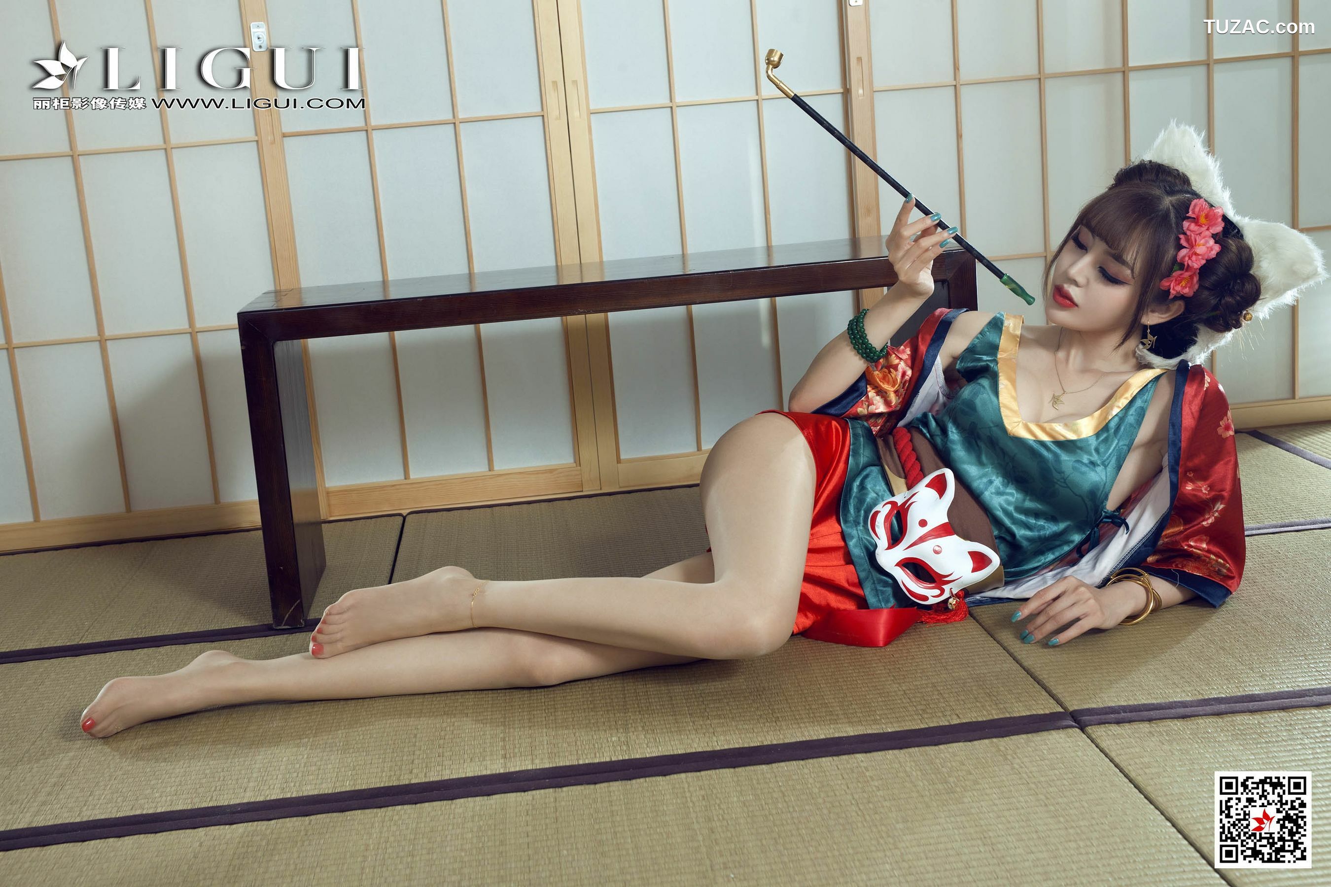 丽柜_Model 凉儿《古典玉足》 写真集[56P]