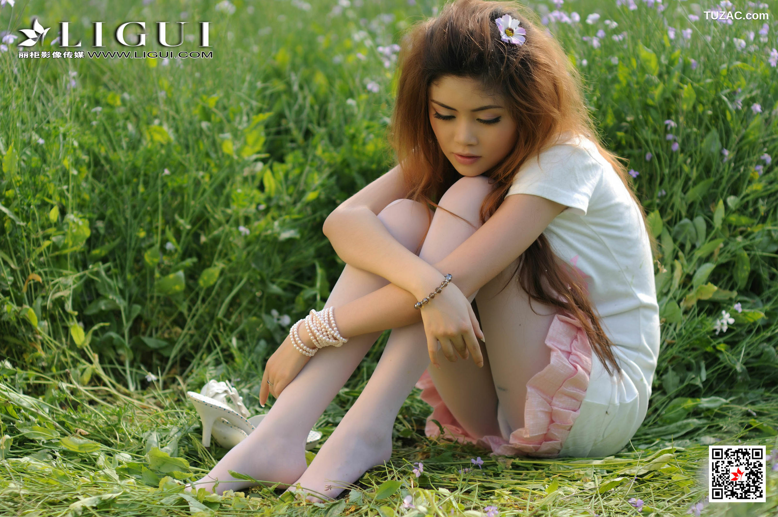 丽柜_Model 凤娇《白丝少女》 写真集[65P]