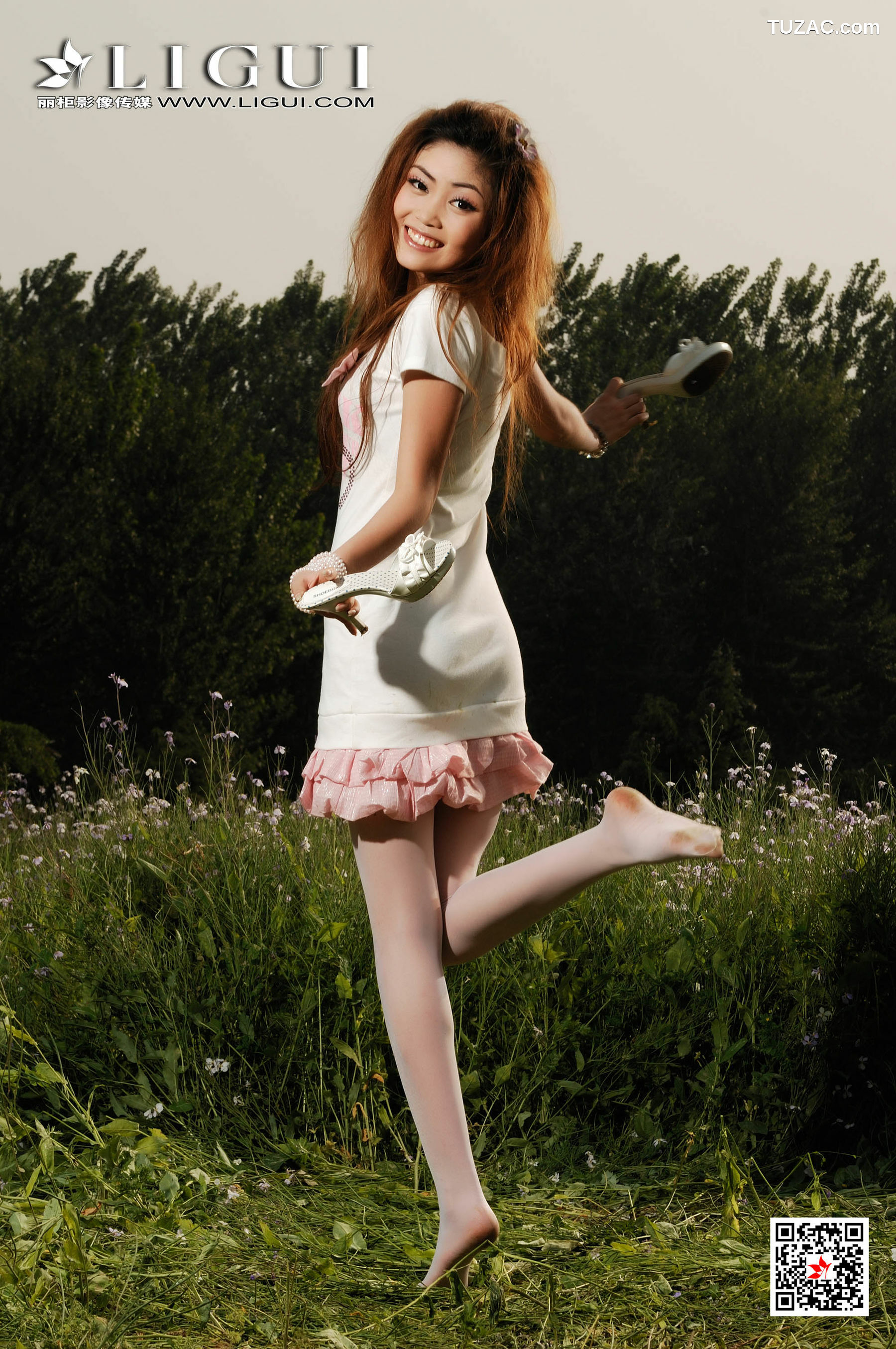 丽柜_Model 凤娇《白丝少女》 写真集[65P]