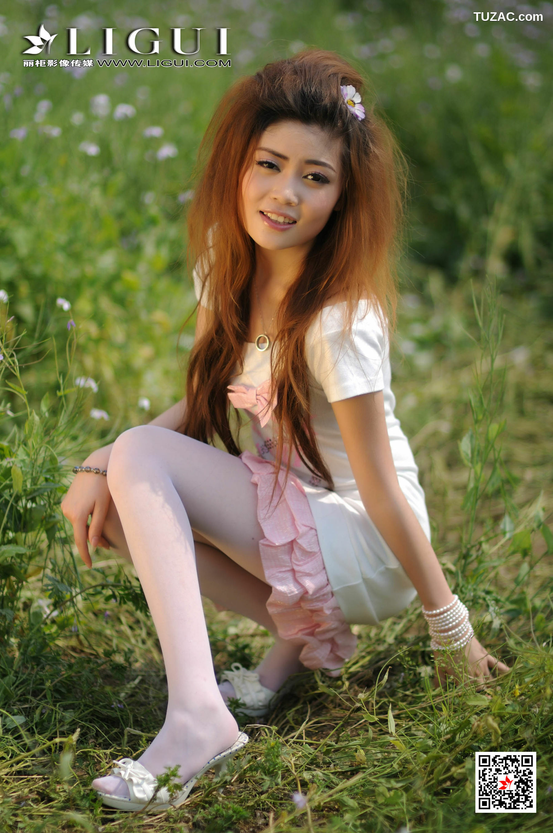 丽柜_Model 凤娇《白丝少女》 写真集[65P]