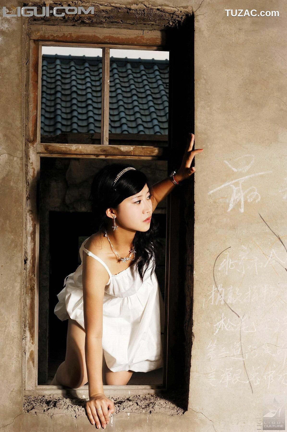 丽柜_Model 卡鲁鲁《纯情少女的丝恋》 丝足写真图片[21P]