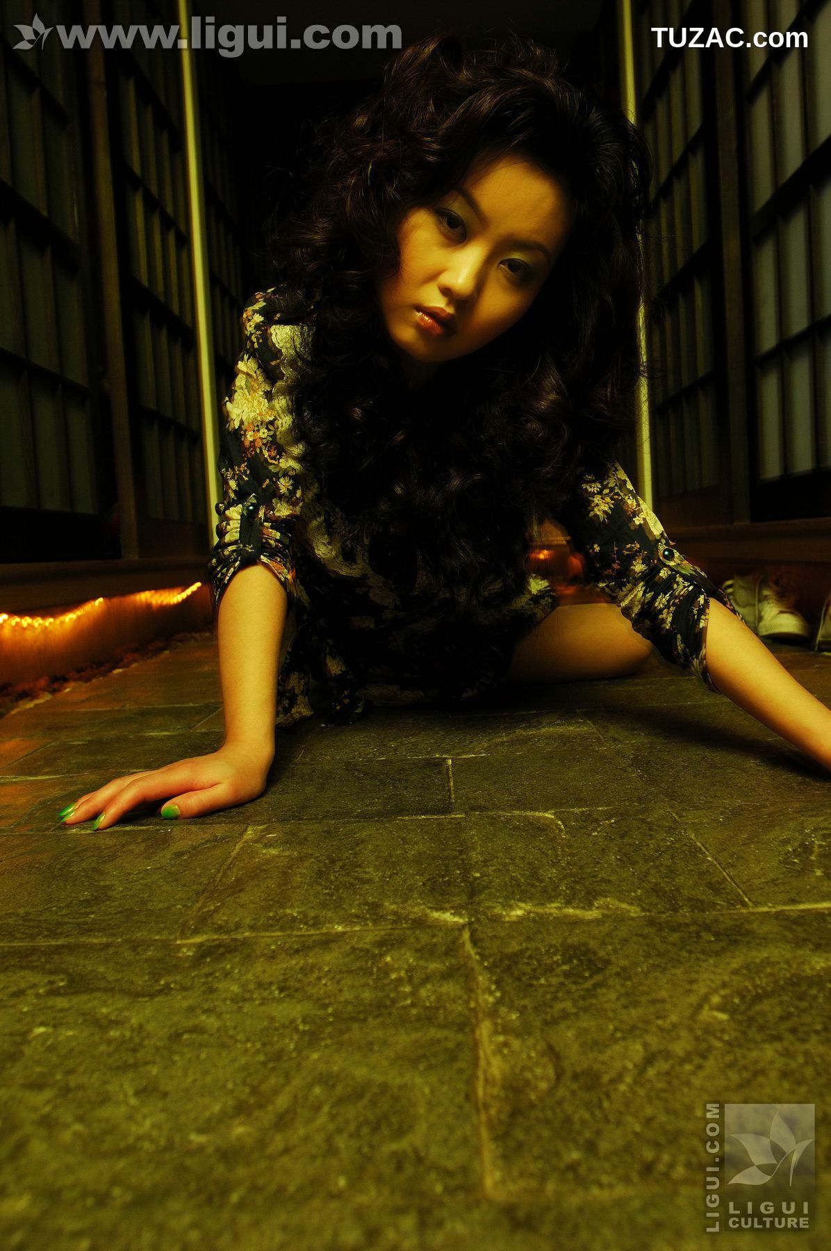 丽柜_Model 小露露《性感小猫咪》 丝足写真图片[35P]