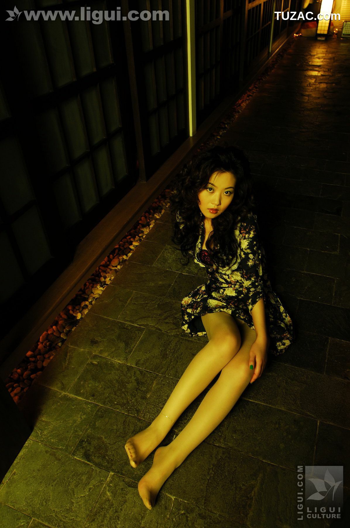 丽柜_Model 小露露《性感小猫咪》 丝足写真图片[35P]