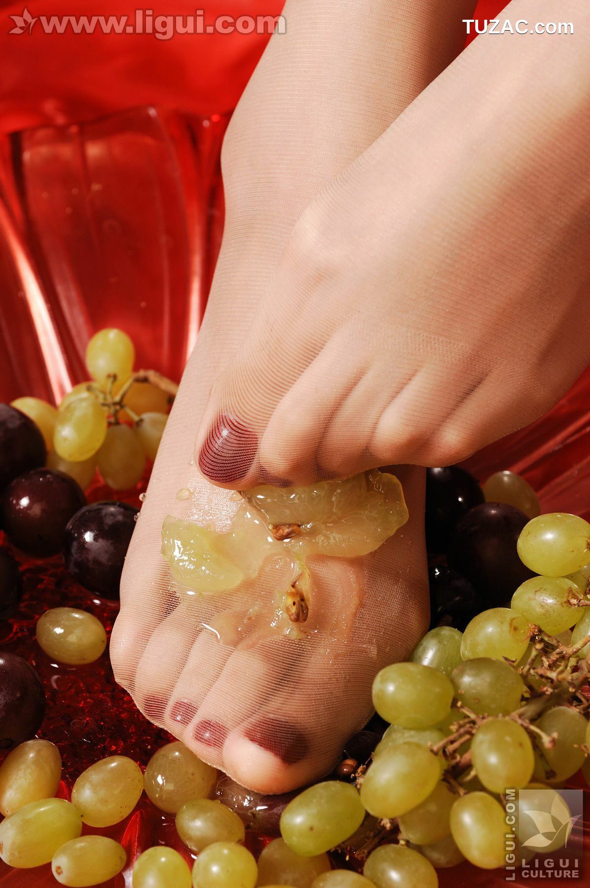 丽柜_Model 左左《中秋节丝足特刊!!!》 美腿玉足写真图片[46P]