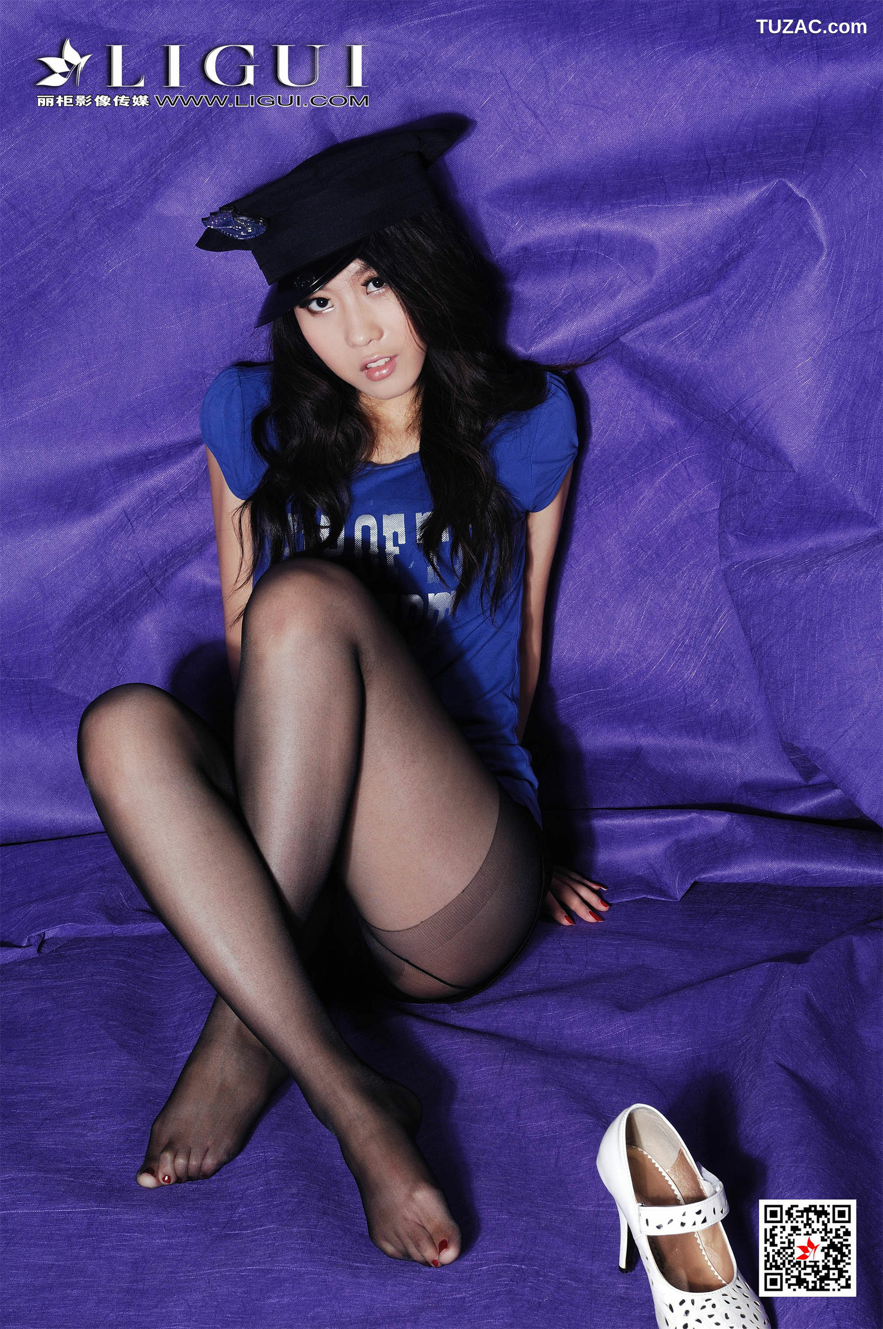 丽柜_Model 幽幽《黑丝女兵》 写真集[38P]