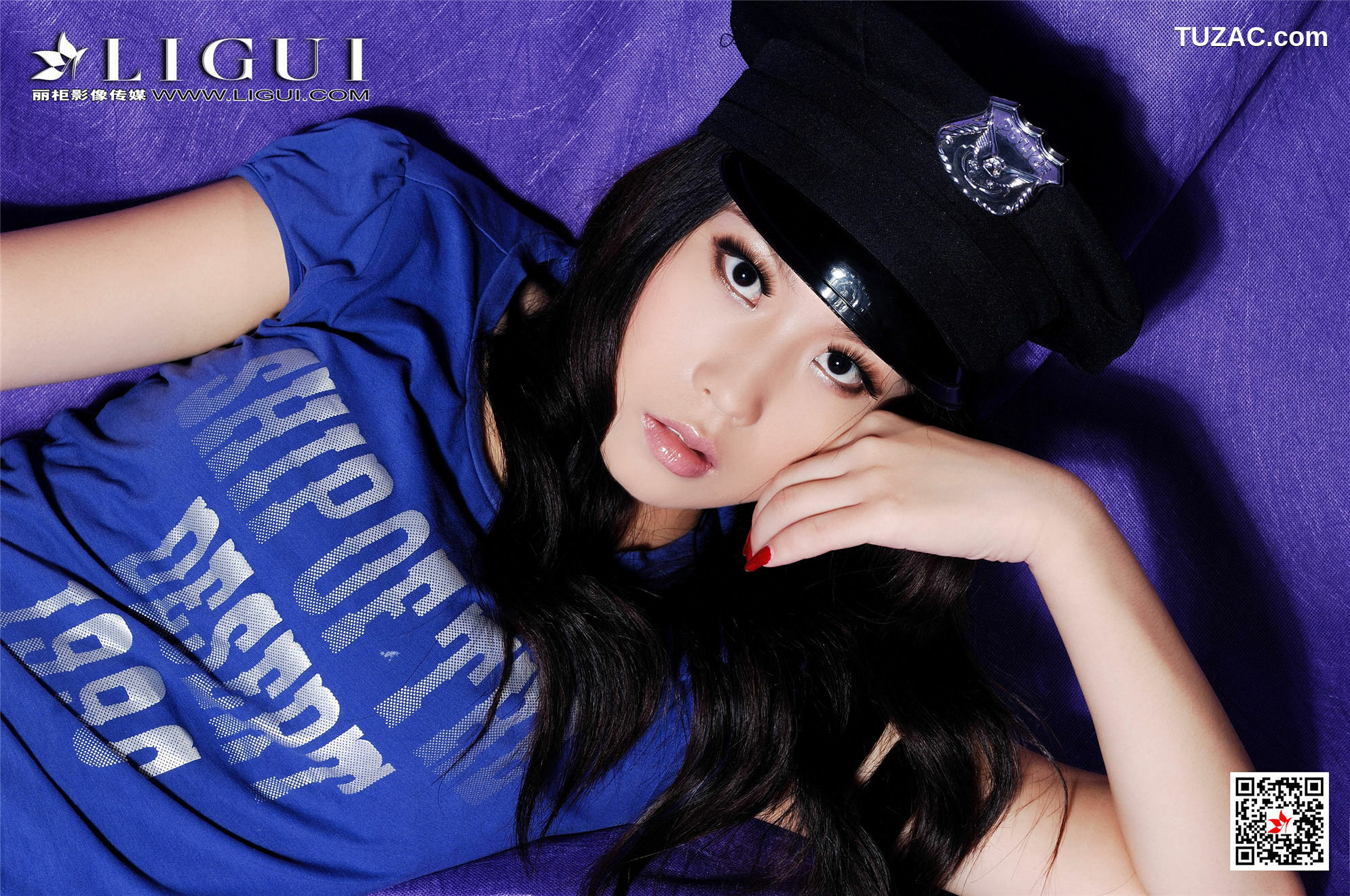 丽柜_Model 幽幽《黑丝女兵》 写真集[38P]