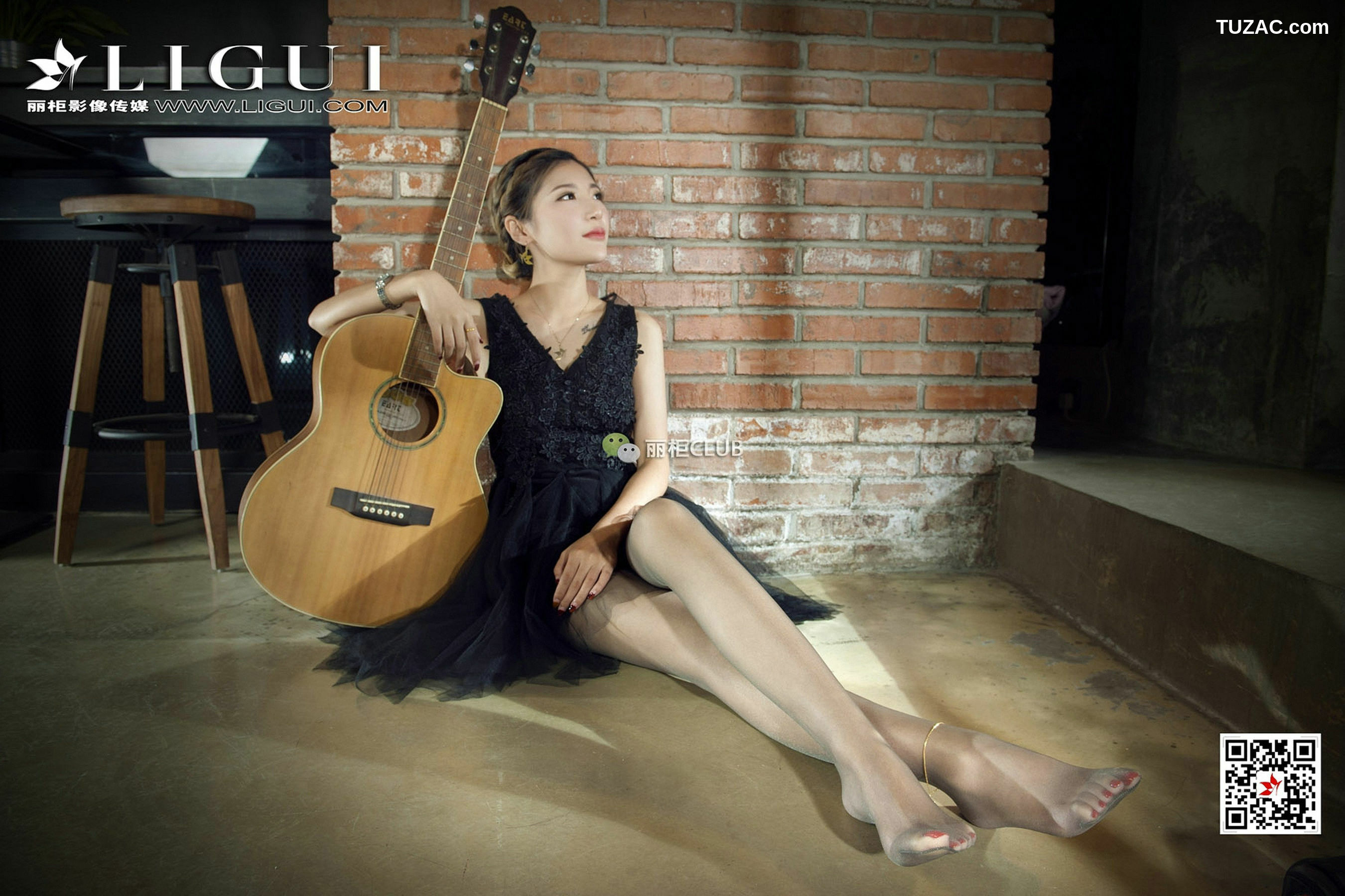丽柜_Model 悠悠《灰丝琵琶女神》 写真集[69P]