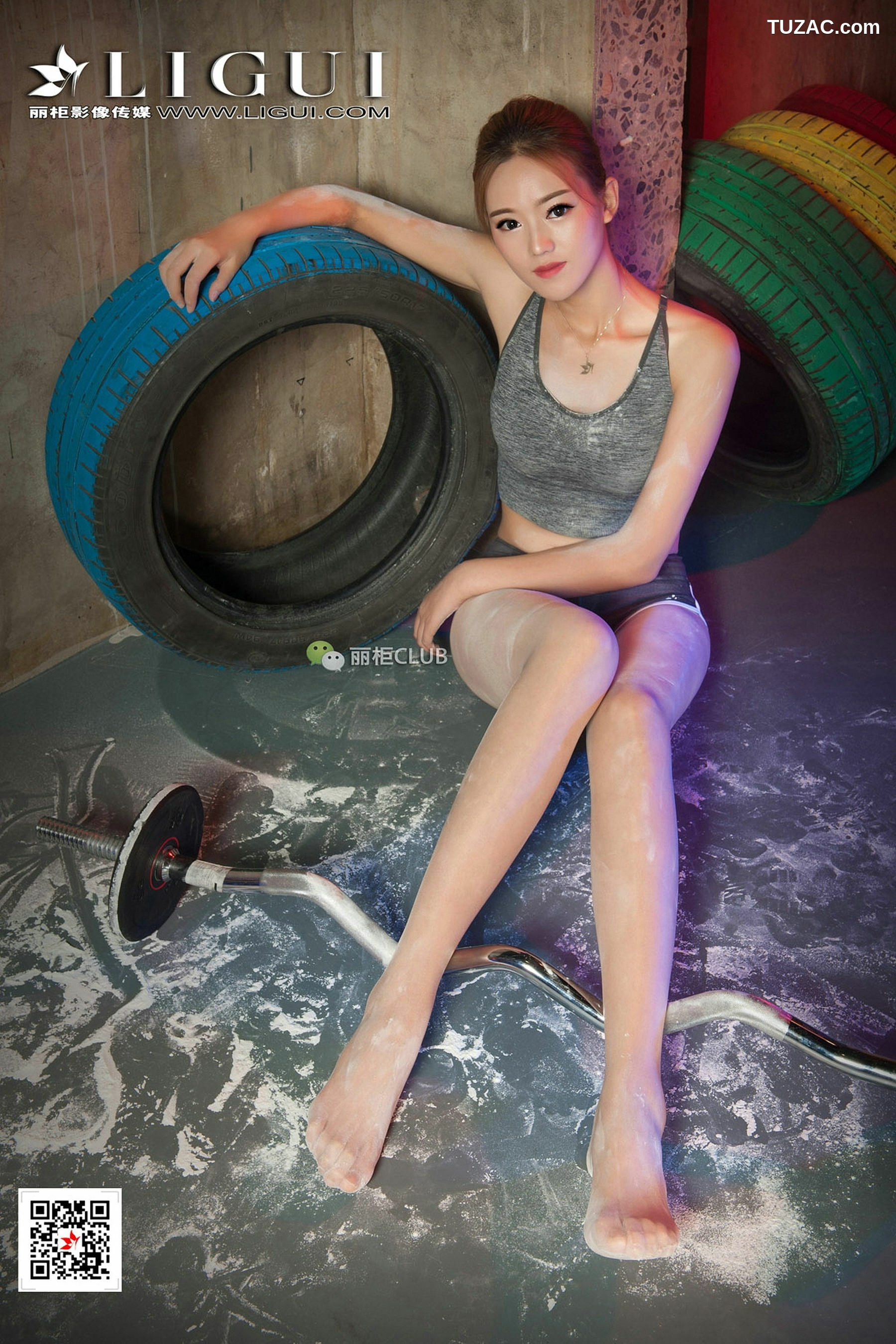 丽柜_Model 敏儿《健身少女》 写真集[54P]