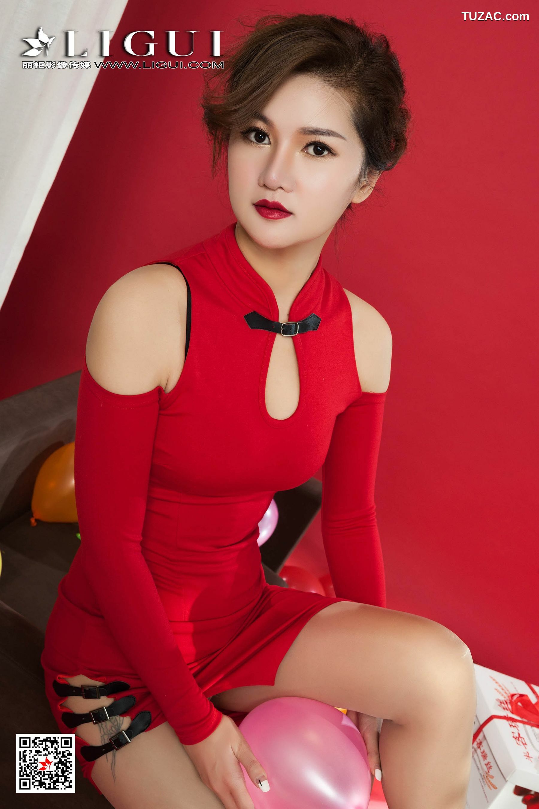 丽柜_Model 文芮《旗袍绳艺》 写真集[60P]