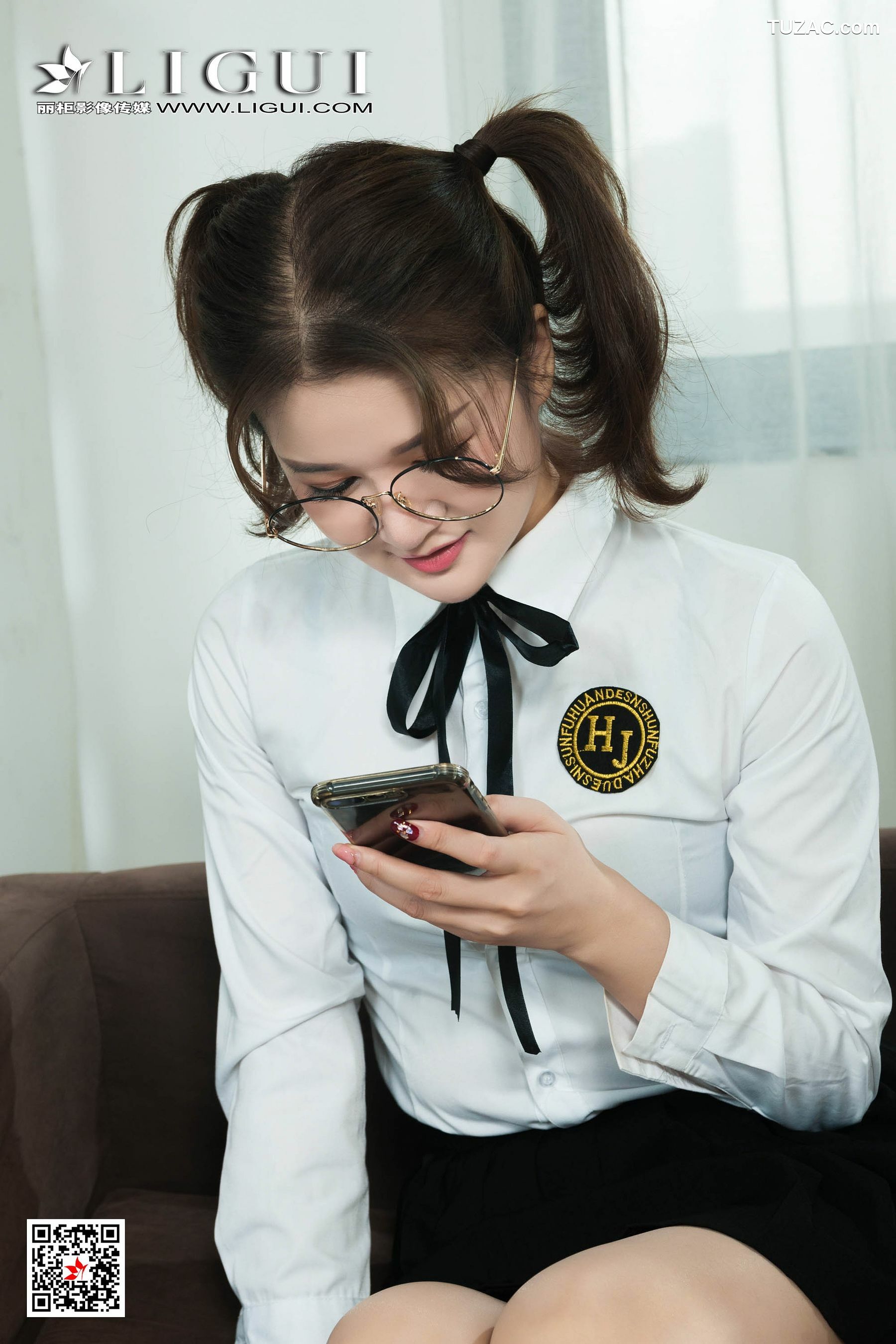 丽柜_Model 然然&amp;amp;文芮《双生学妹丝足诱惑》  写真集[67P]
