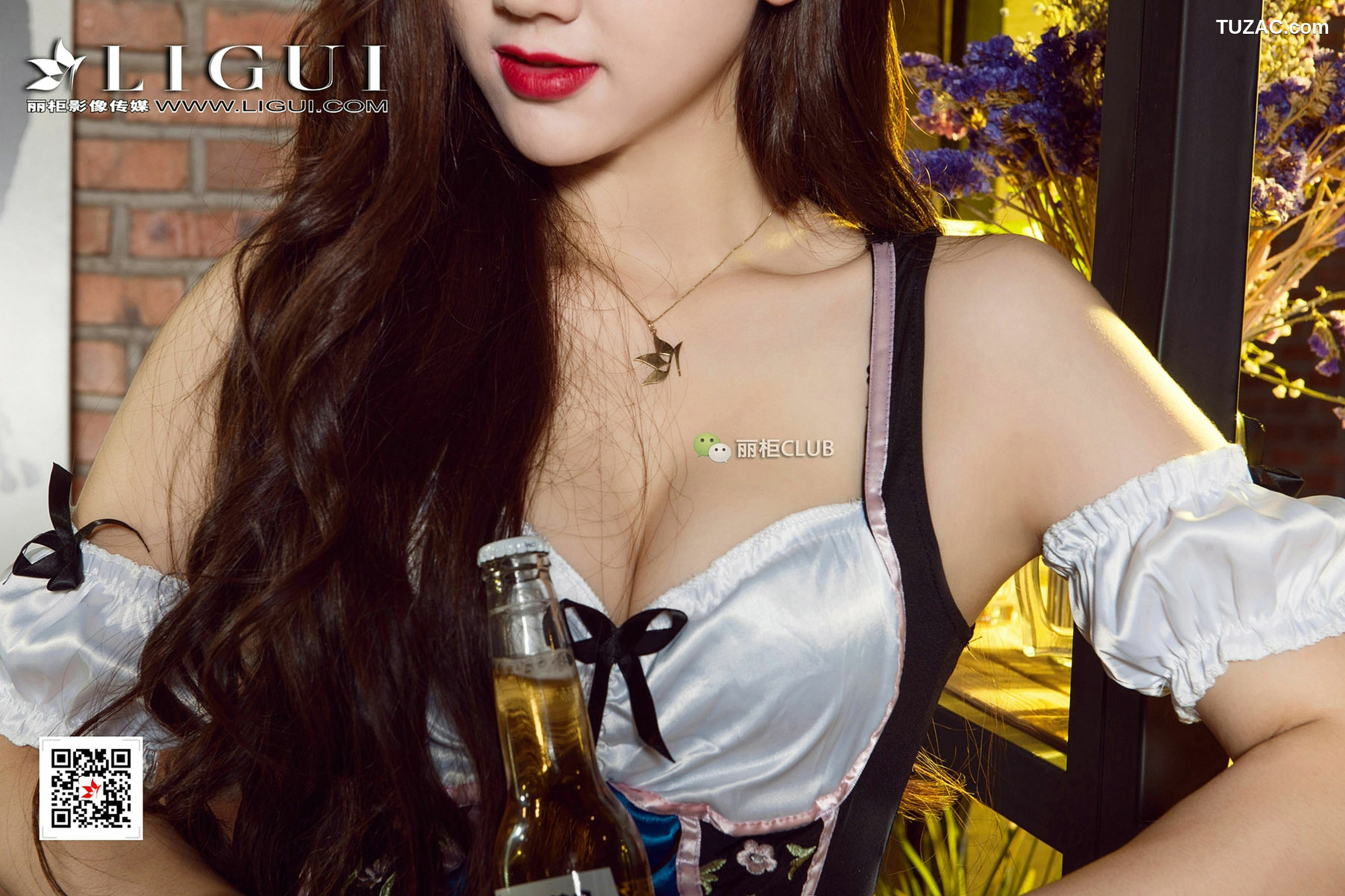 丽柜_Model 然然《白丝美腿丝脚》 写真集[64P]