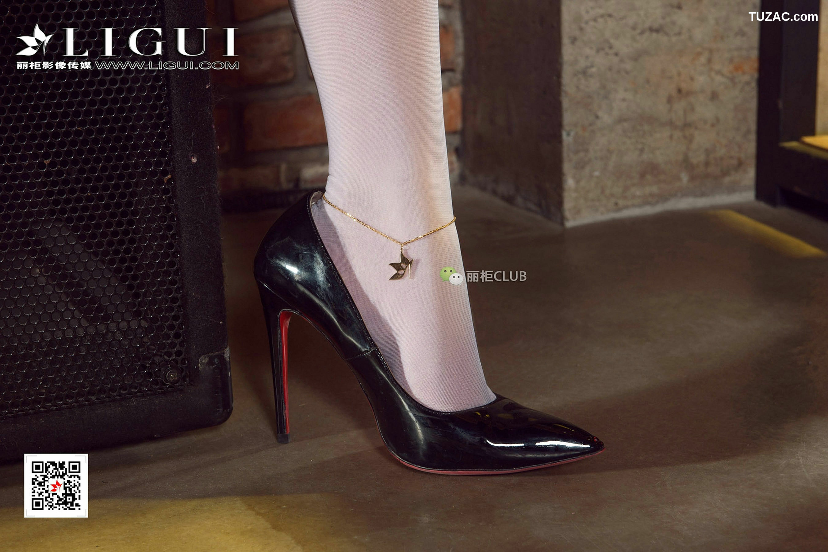 丽柜_Model 然然《白丝美腿丝脚》 写真集[64P]