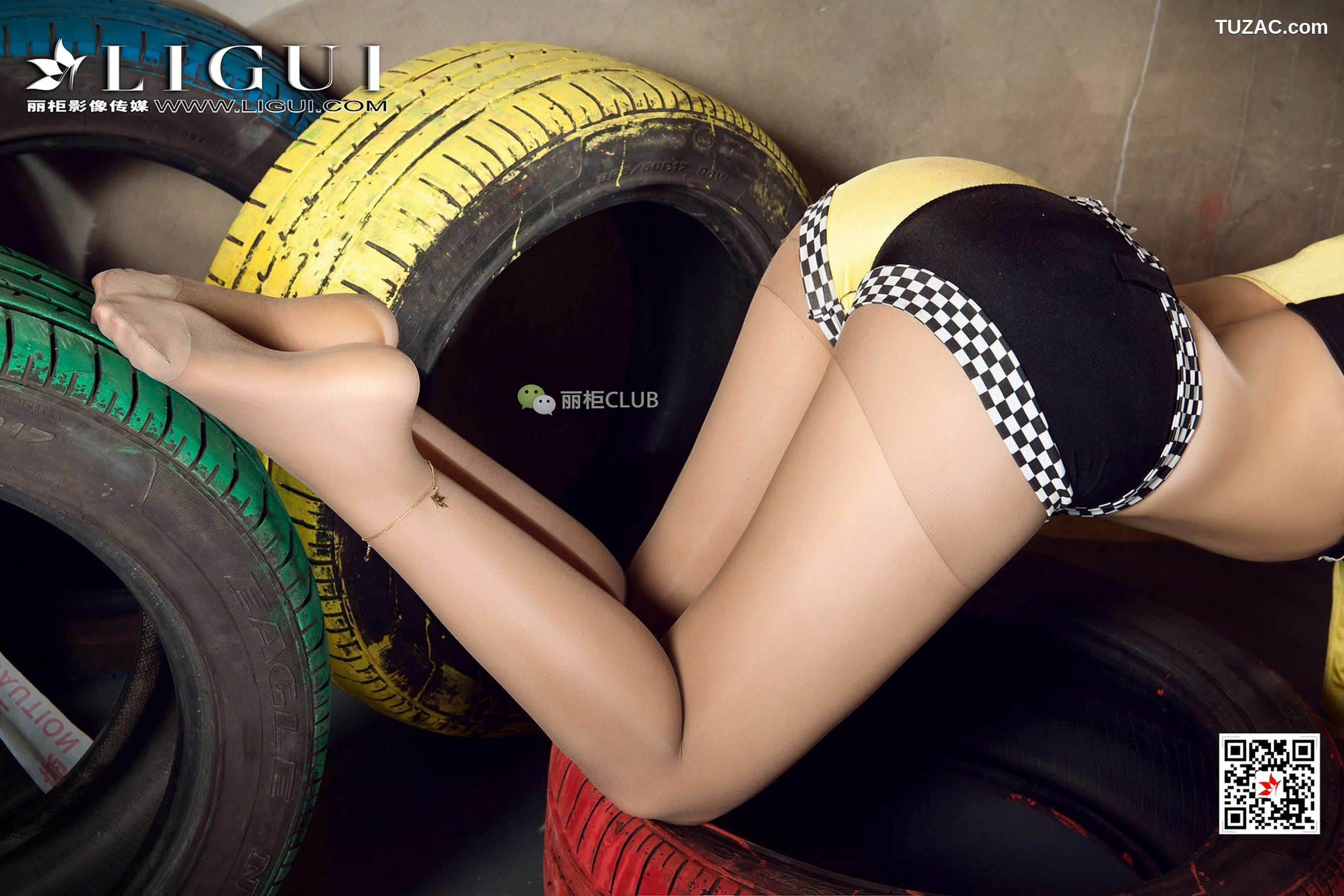 丽柜_Model 然然《监狱运动女郎》 写真集[41P]