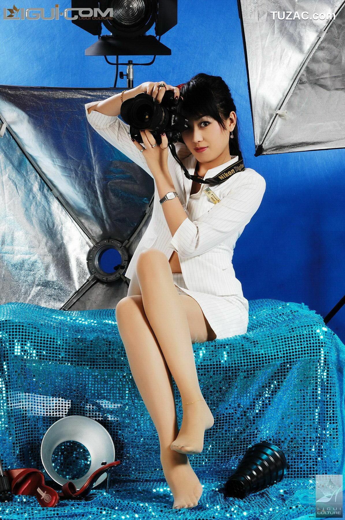 丽柜_Model 琳达《燃情丝袜玉足是聚光灯永恒的焦点》 丝足写真图片[42P]