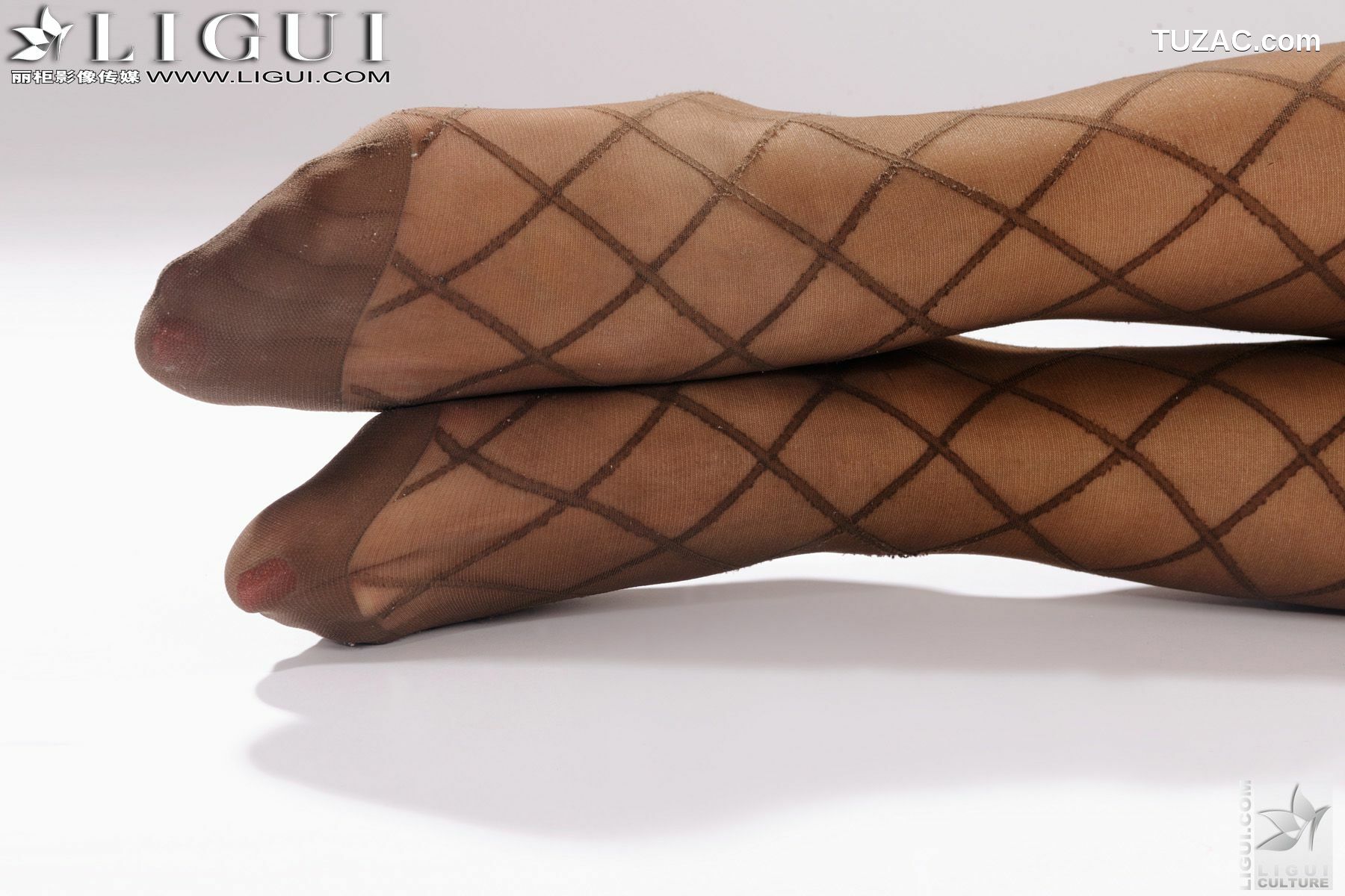 丽柜_Model 田甜《网丝的诱惑》 美腿玉足写真图片[62P]