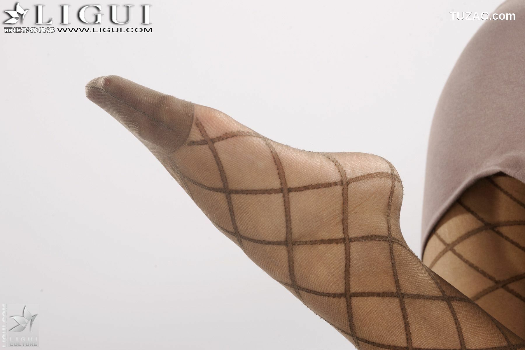 丽柜_Model 田甜《网丝的诱惑》 美腿玉足写真图片[62P]