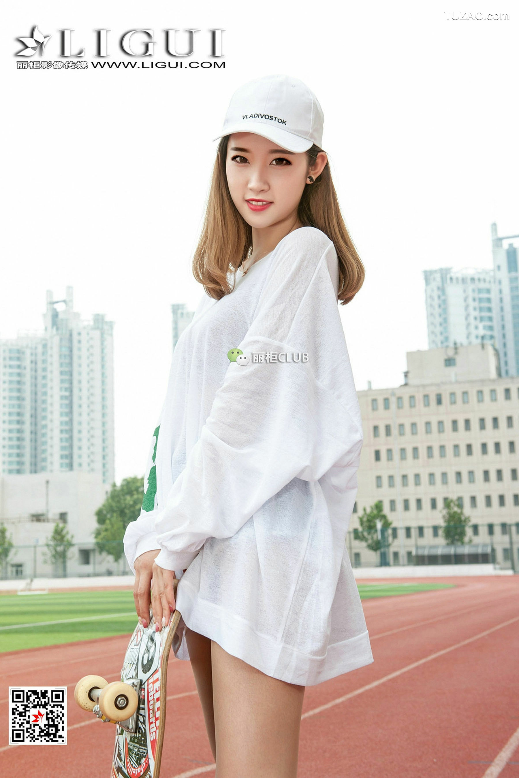 丽柜_Model 筱筱《滑板少女丝足全套》 写真集[90P]