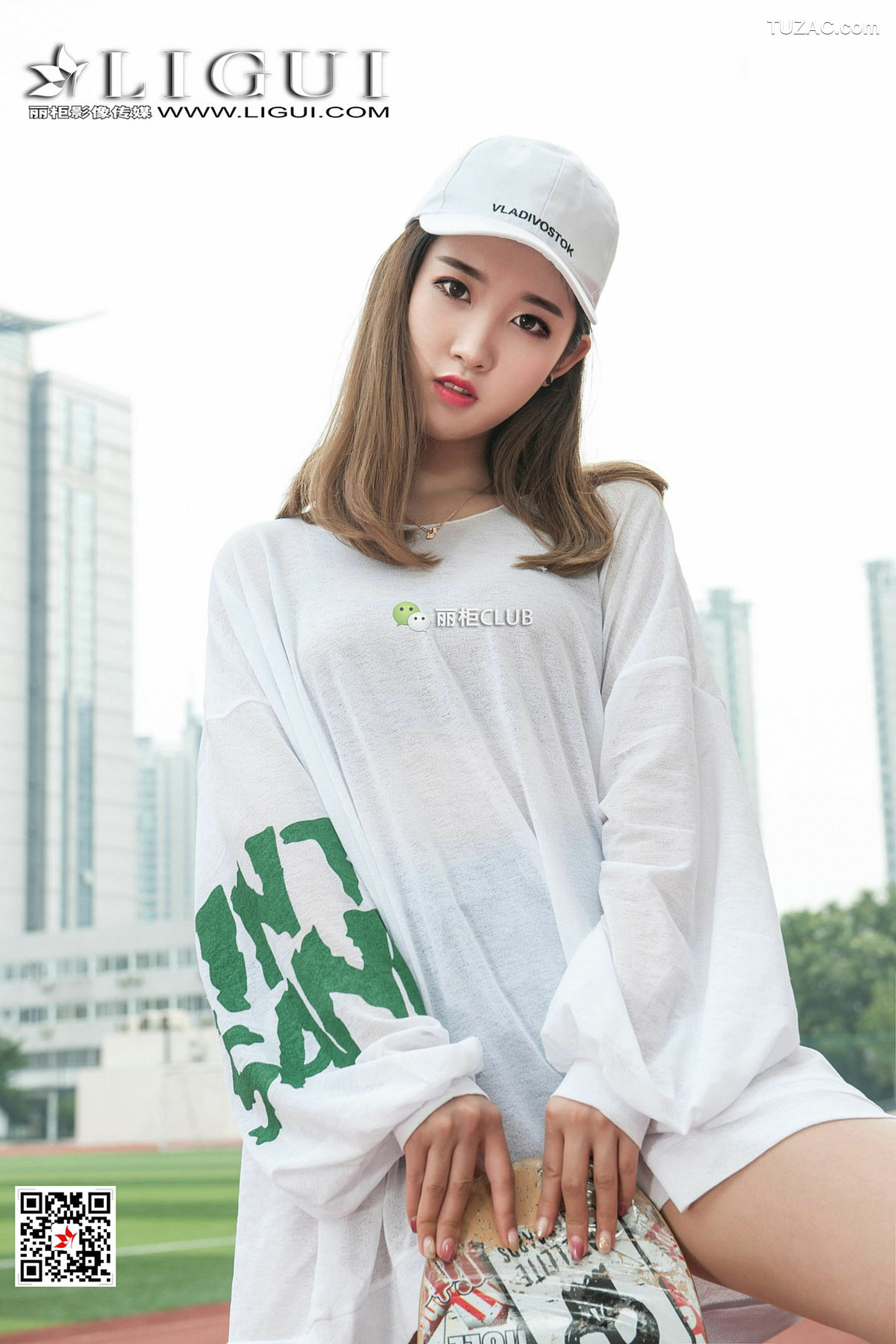 丽柜_Model 筱筱《滑板少女丝足全套》 写真集[90P]