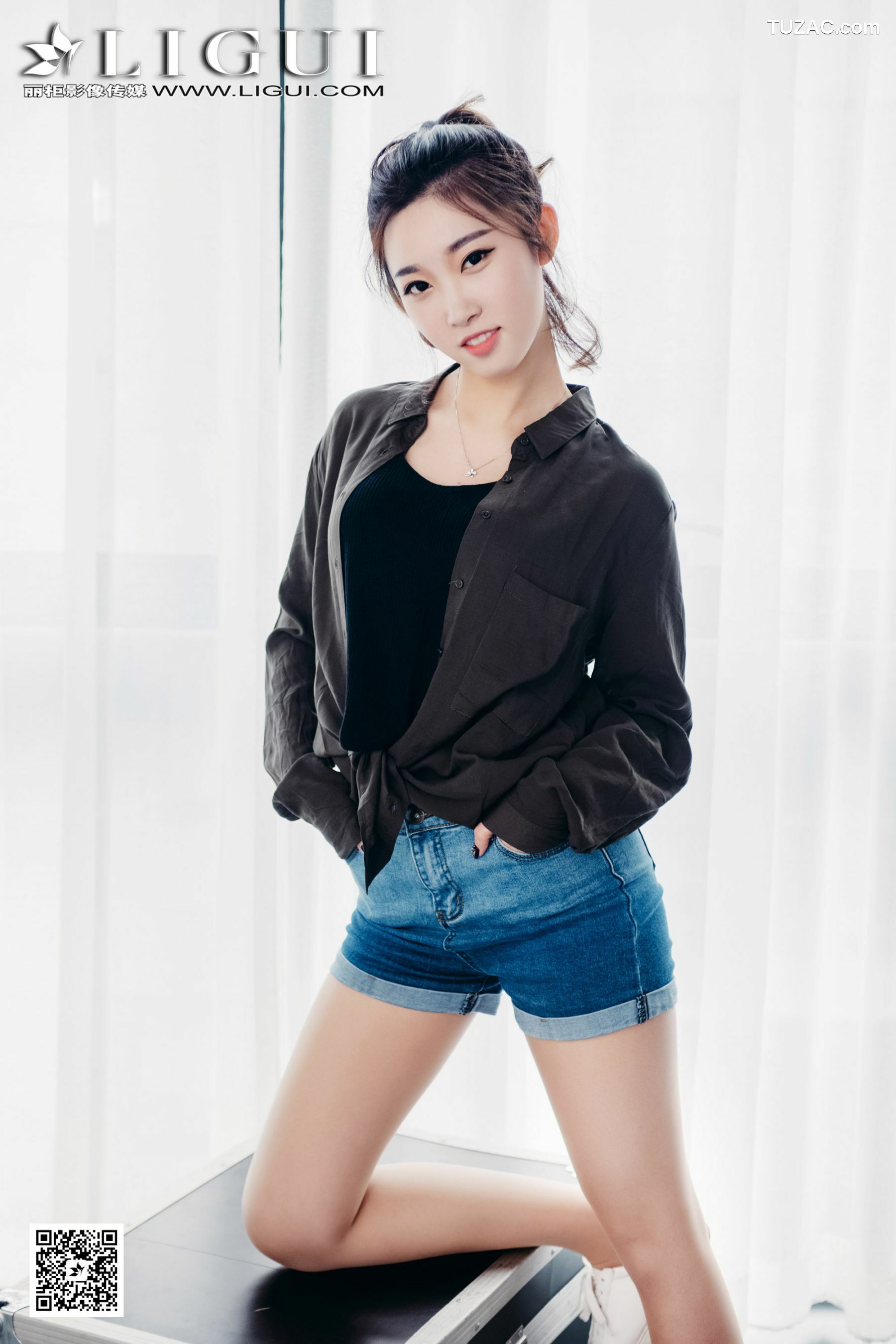 丽柜_Model 筱筱《甜美热裤少女》 写真集[13P]