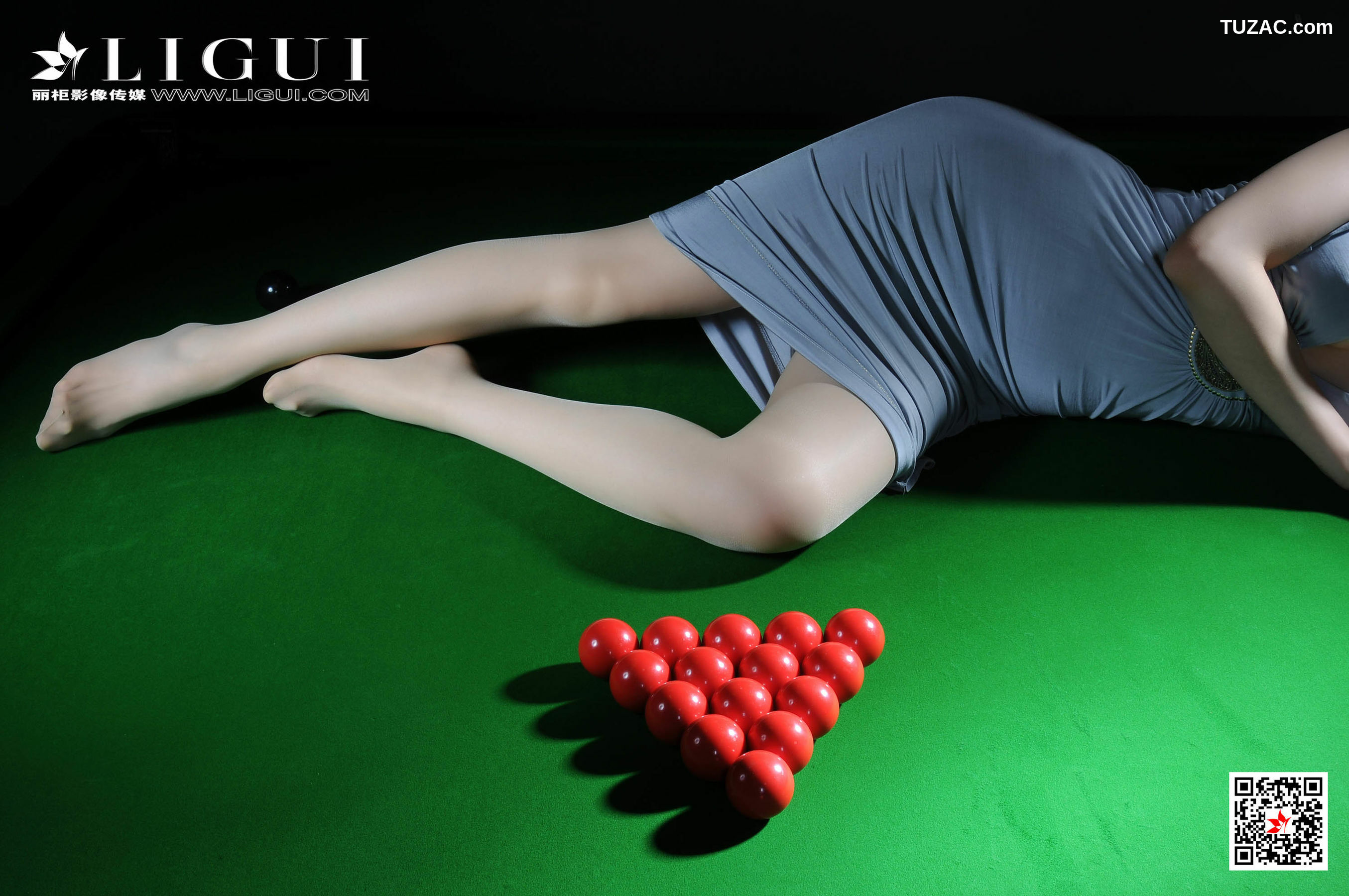 丽柜_Model 车洋《桌球女郎》 写真集[60P]